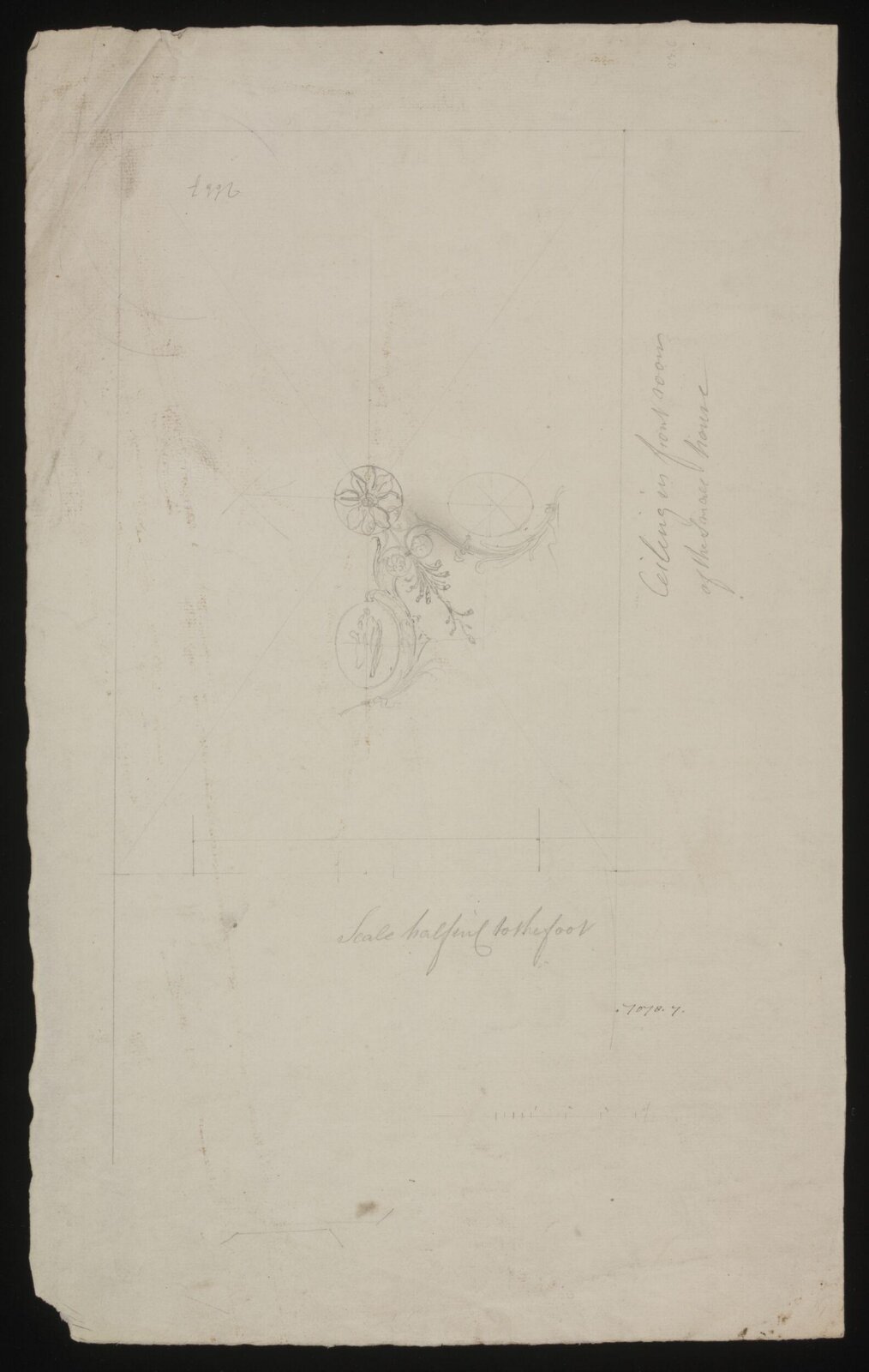 Drawing, William Chambers, ca. 1765
