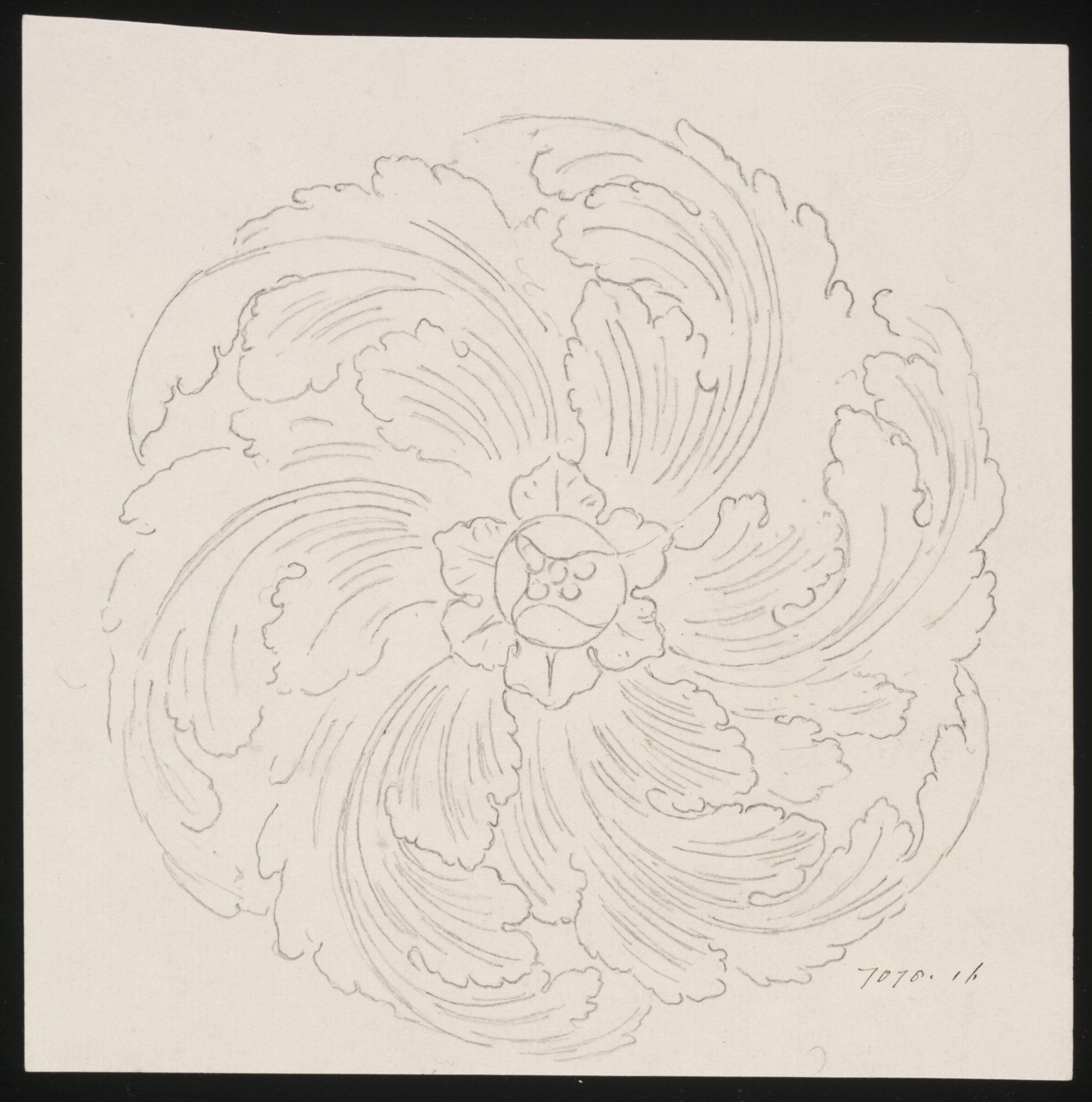 Drawing, William Chambers, 1770s