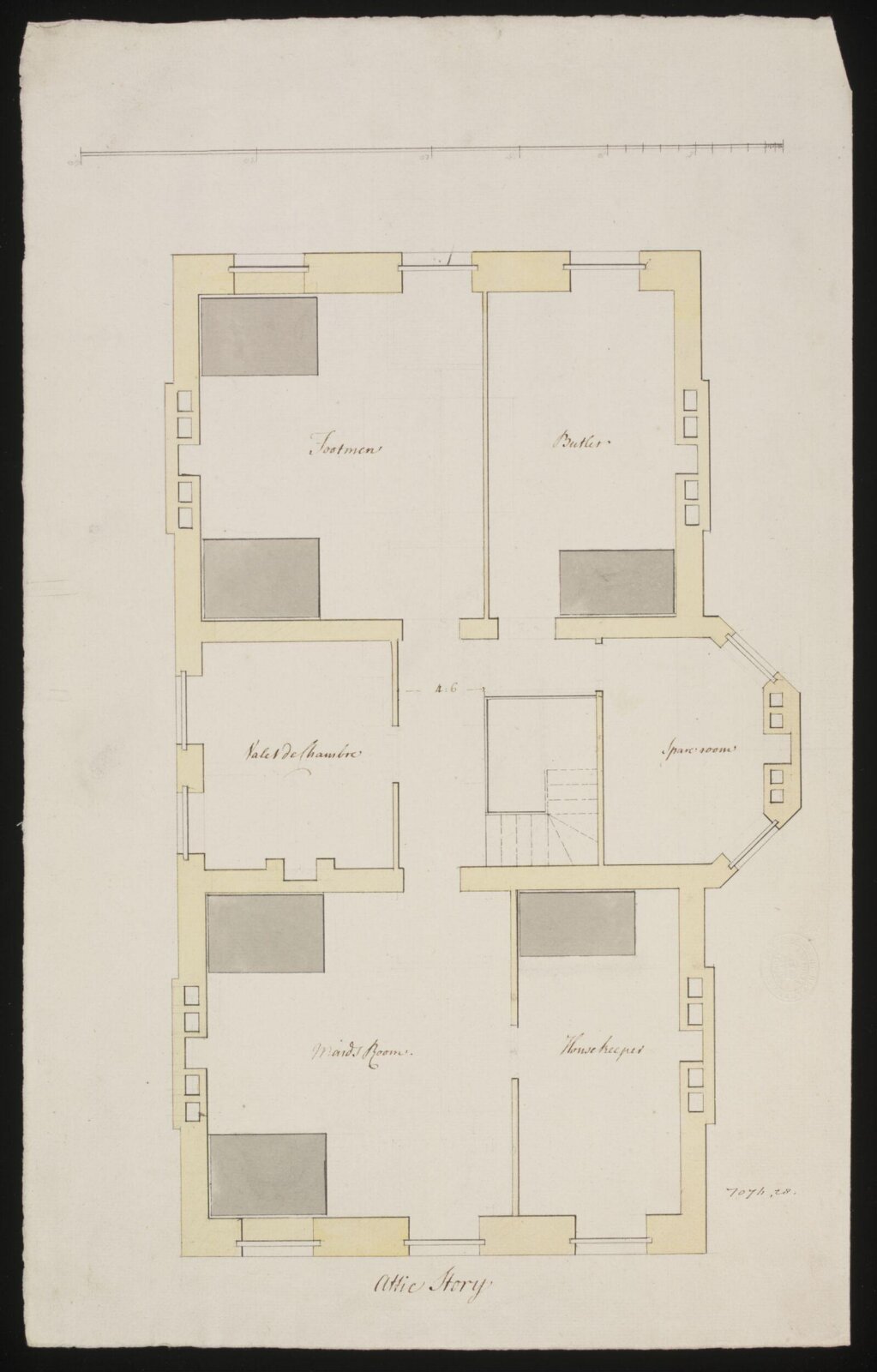 Drawing, William Chambers, 18th century