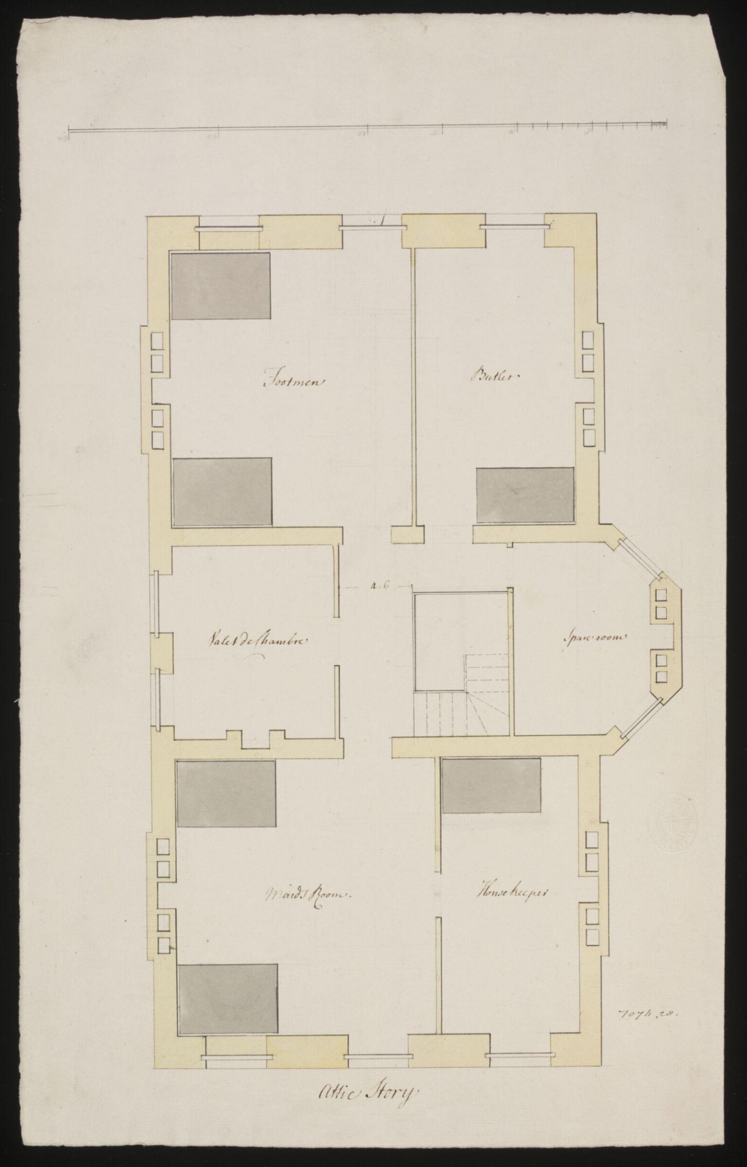 Drawing, William Chambers, 18th century