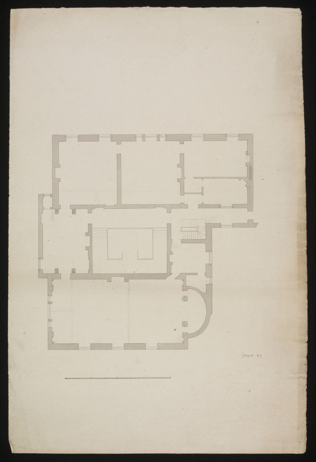 Drawing, William Chambers, c. 1765