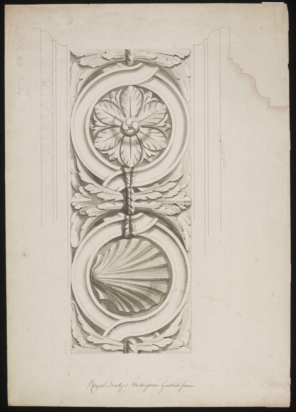 Drawing, William Chambers, 18th century