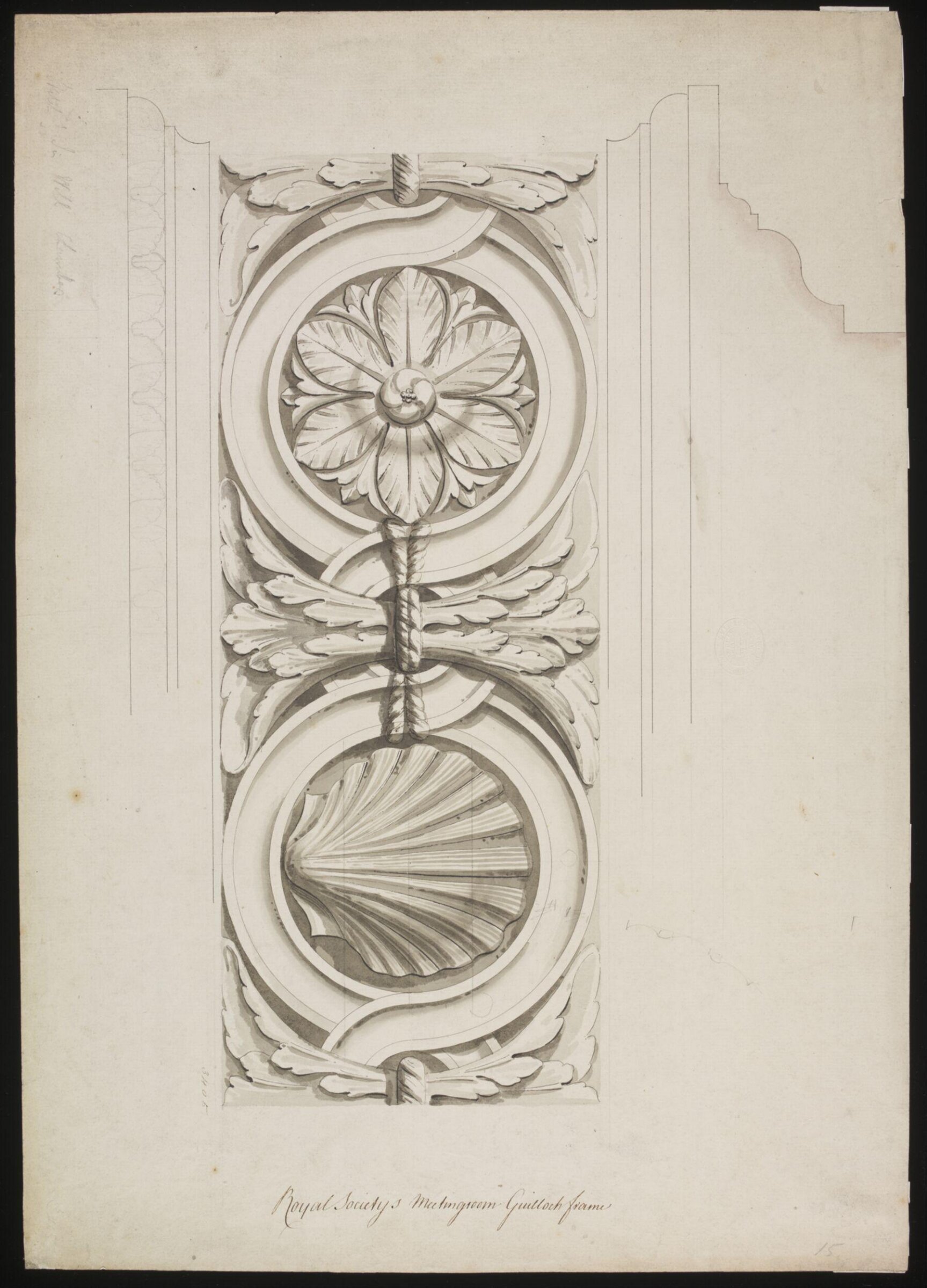 Drawing, William Chambers, 18th century