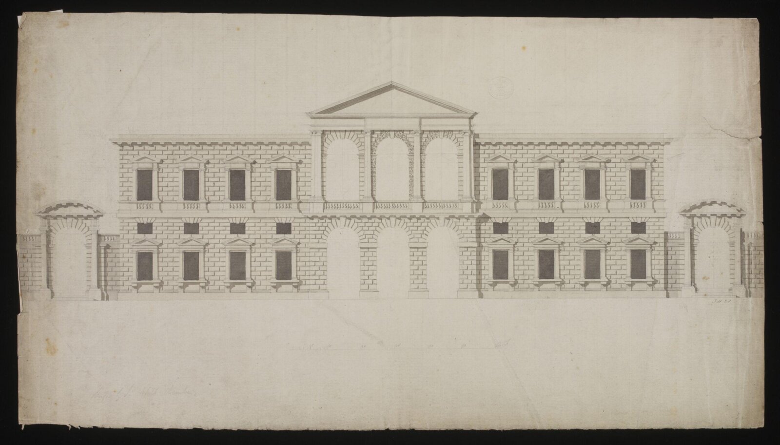 Drawing, William Chambers, 18th century