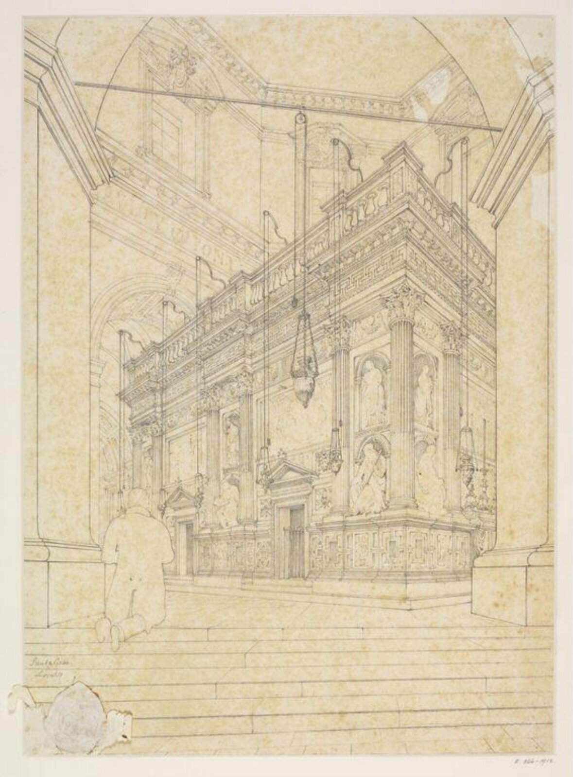 Drawing, 1820