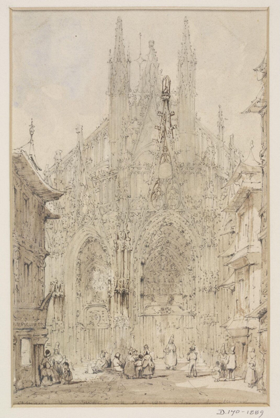 Drawing, William Frome Smallwood, 1831