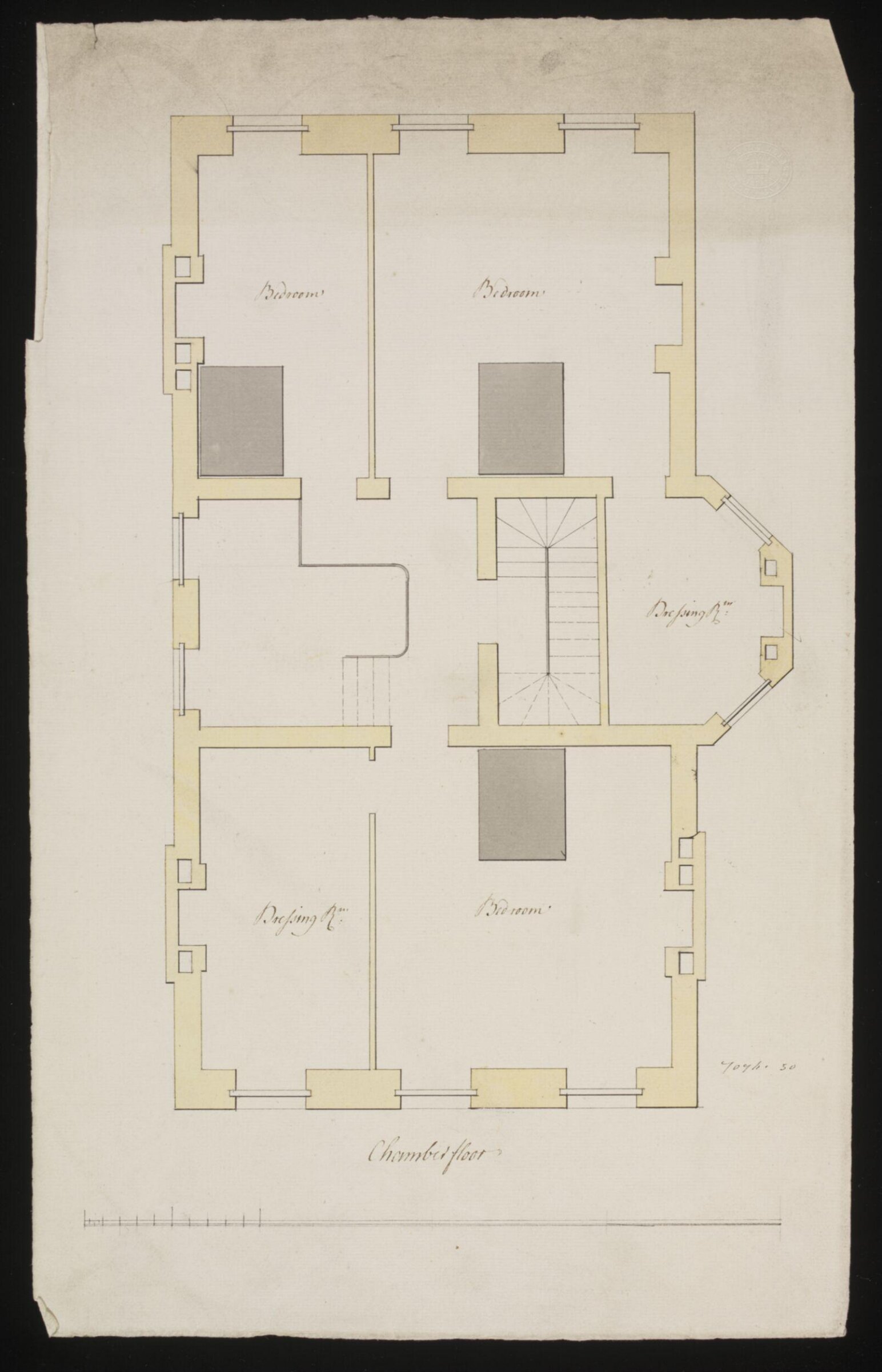 Drawing, William Chambers, 18th century