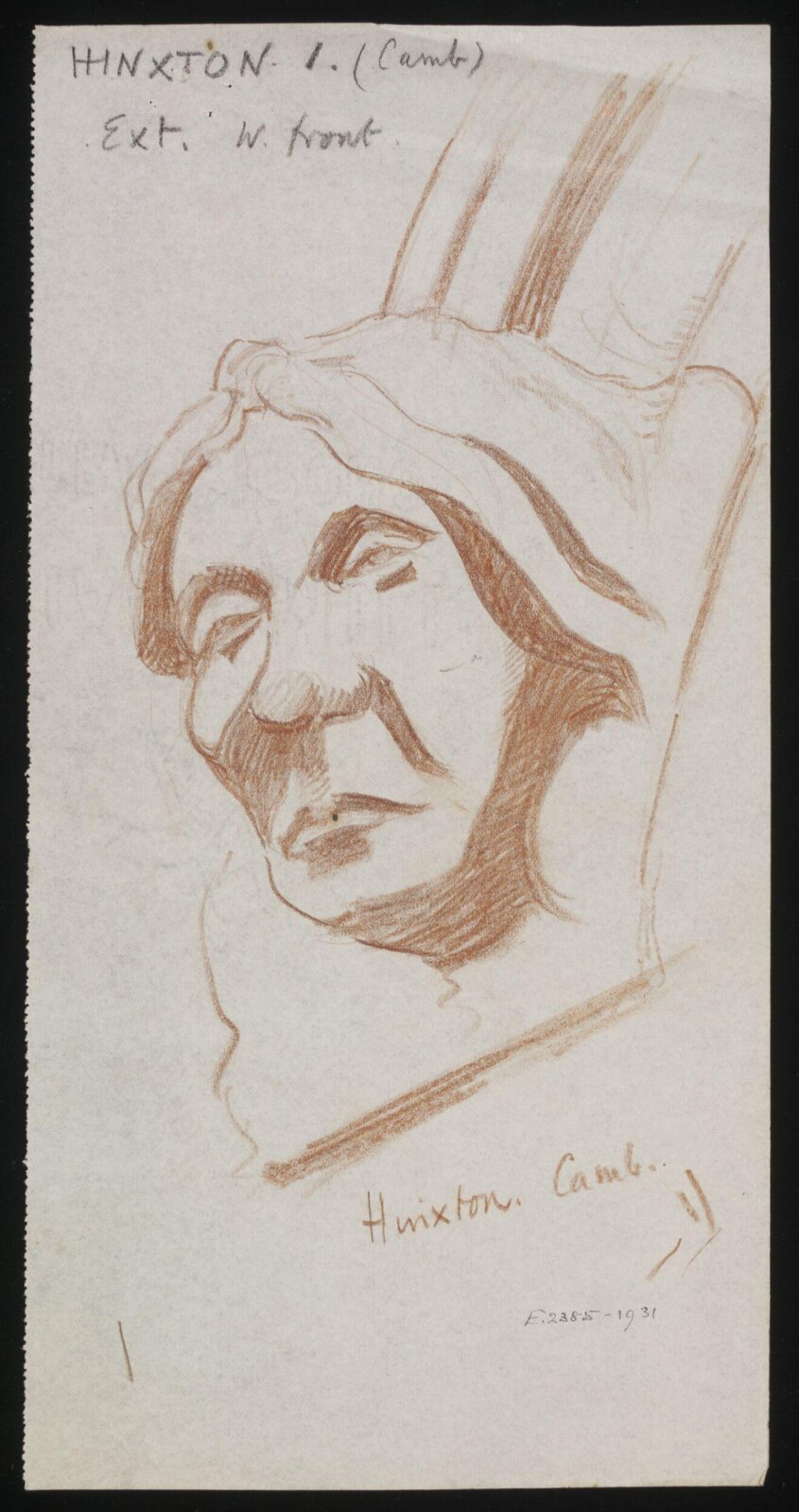 Drawing, Lewis George Fry, c. 1917