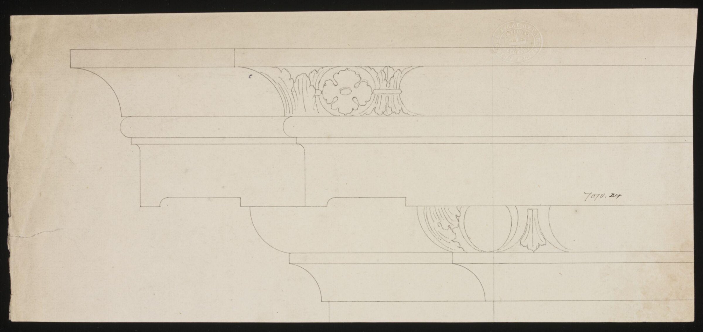 Drawing, William Chambers, 1770s