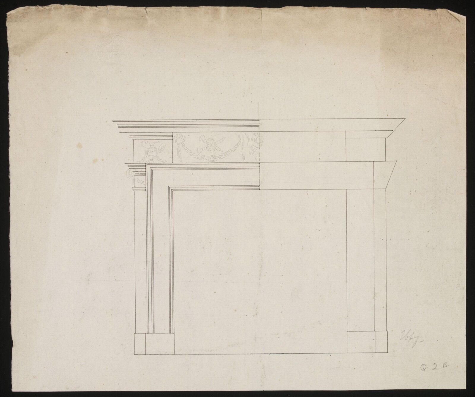 Drawing, William Chambers, 18th century