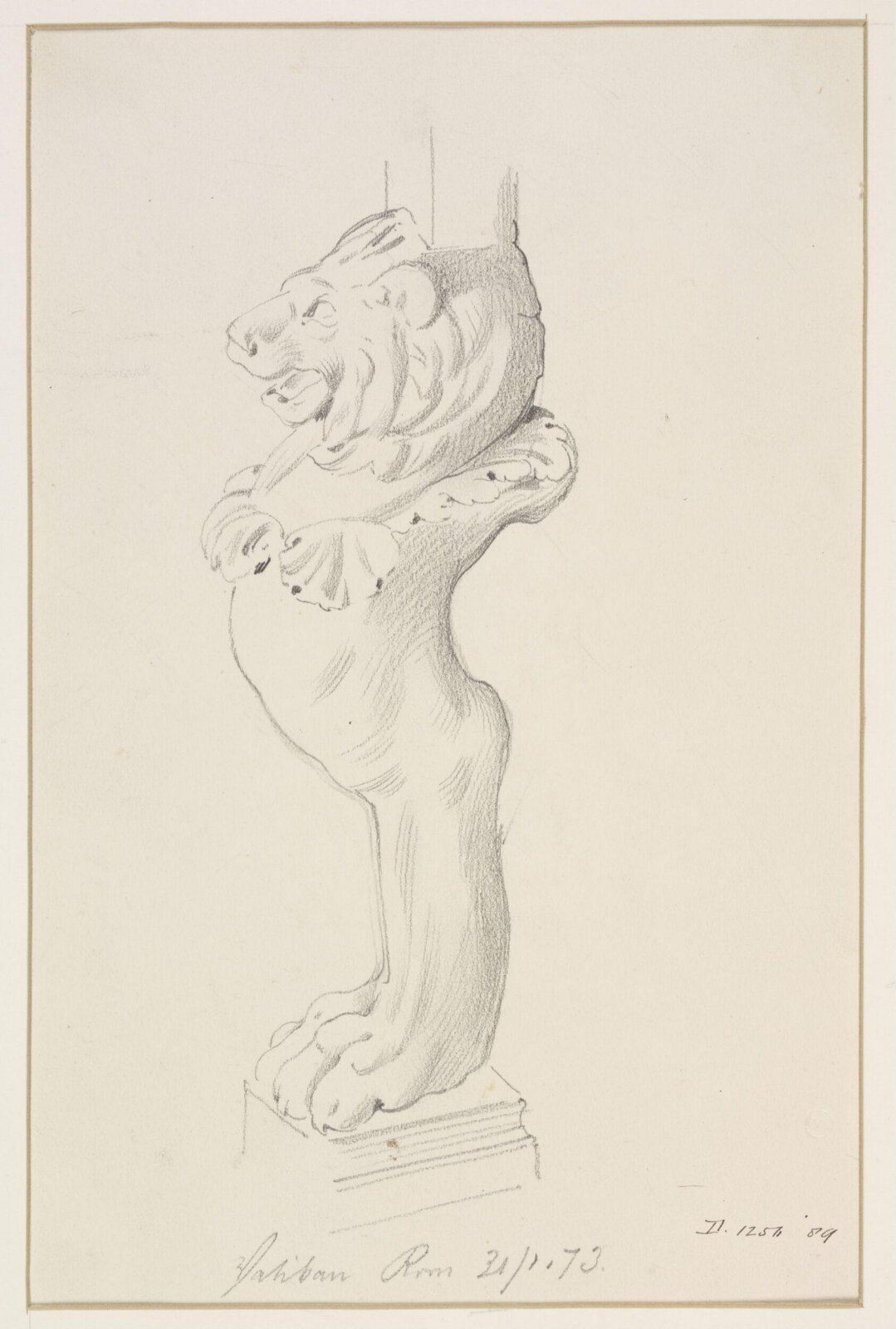 Drawing, A Burger, 1873