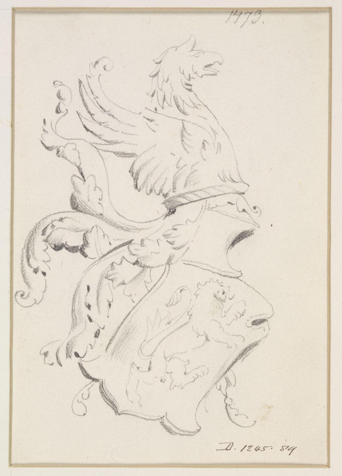 Drawing, A Burger, c. 1873