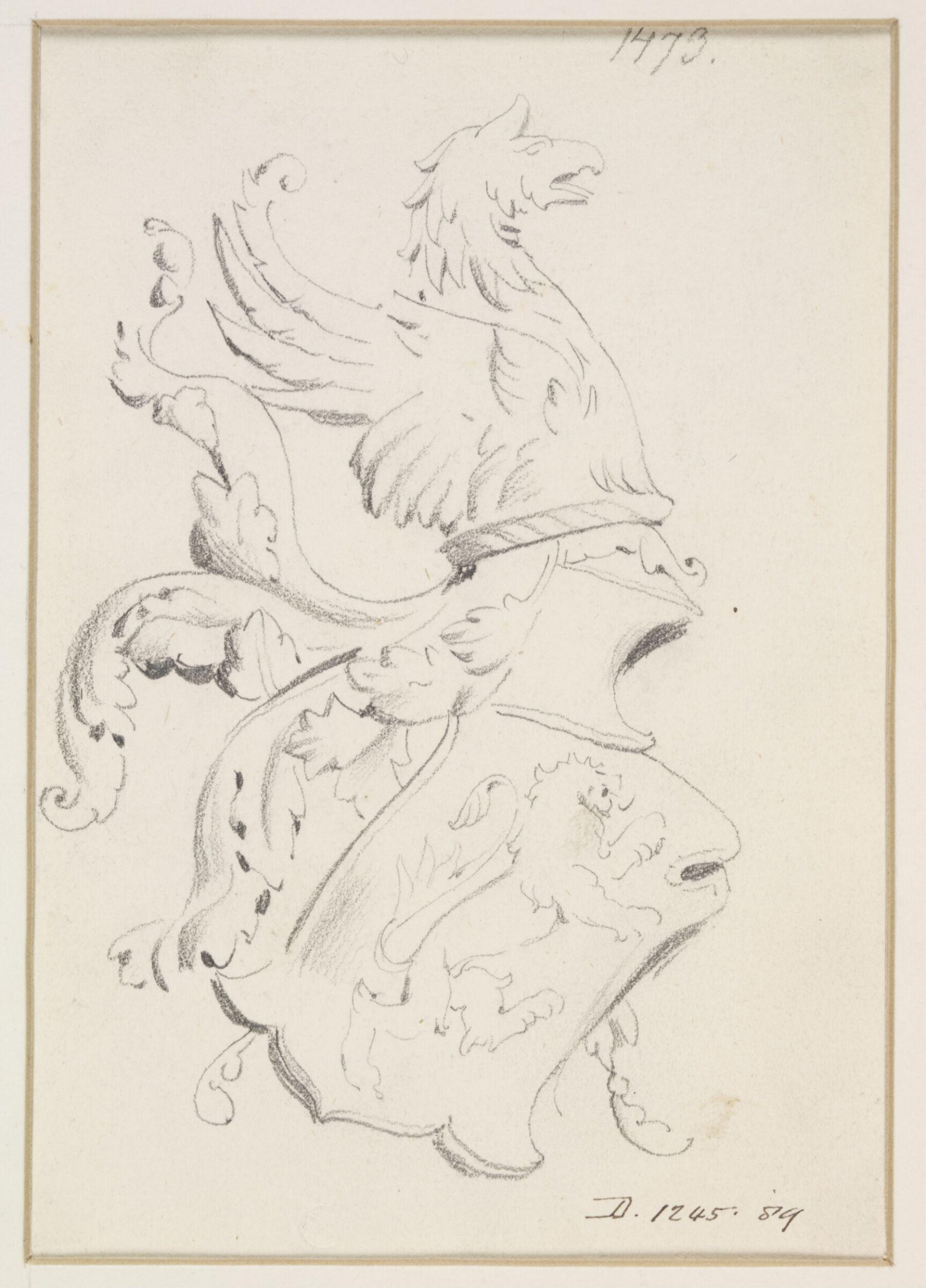 Drawing, A Burger, c. 1873