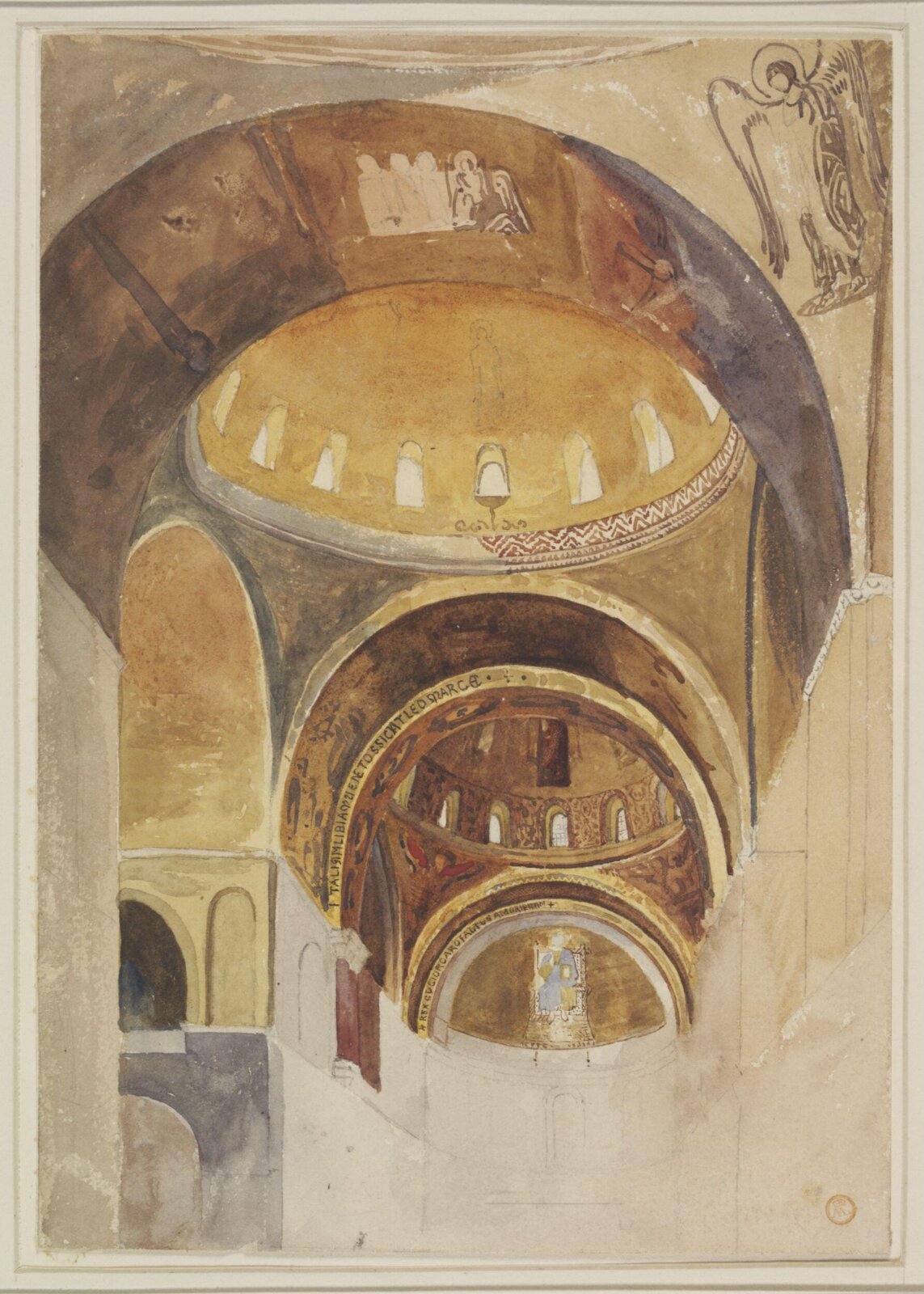 Drawing, John Pollard Seddon, 1827-1906