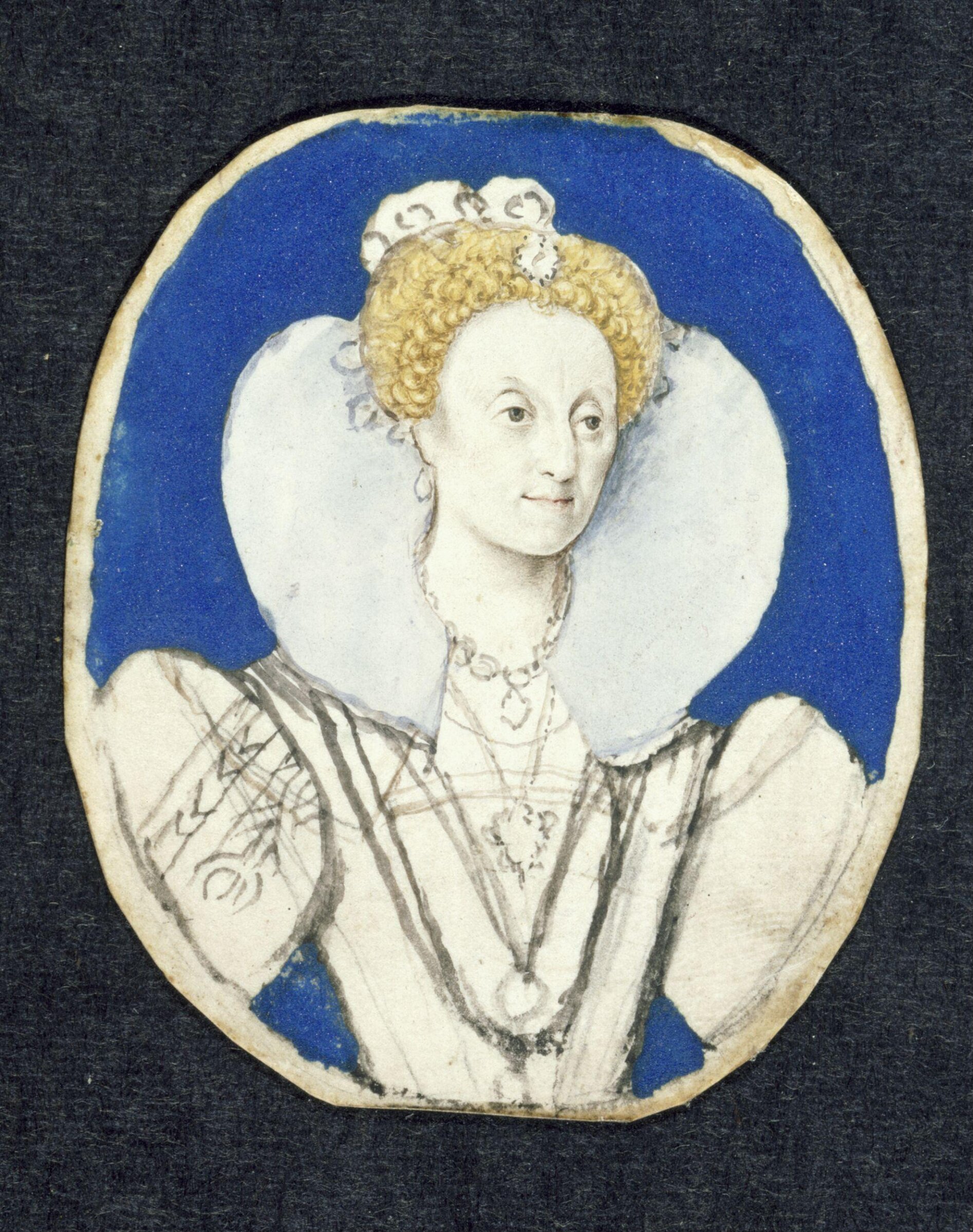 Elizabeth I, Isaac Oliver, 1590-1592