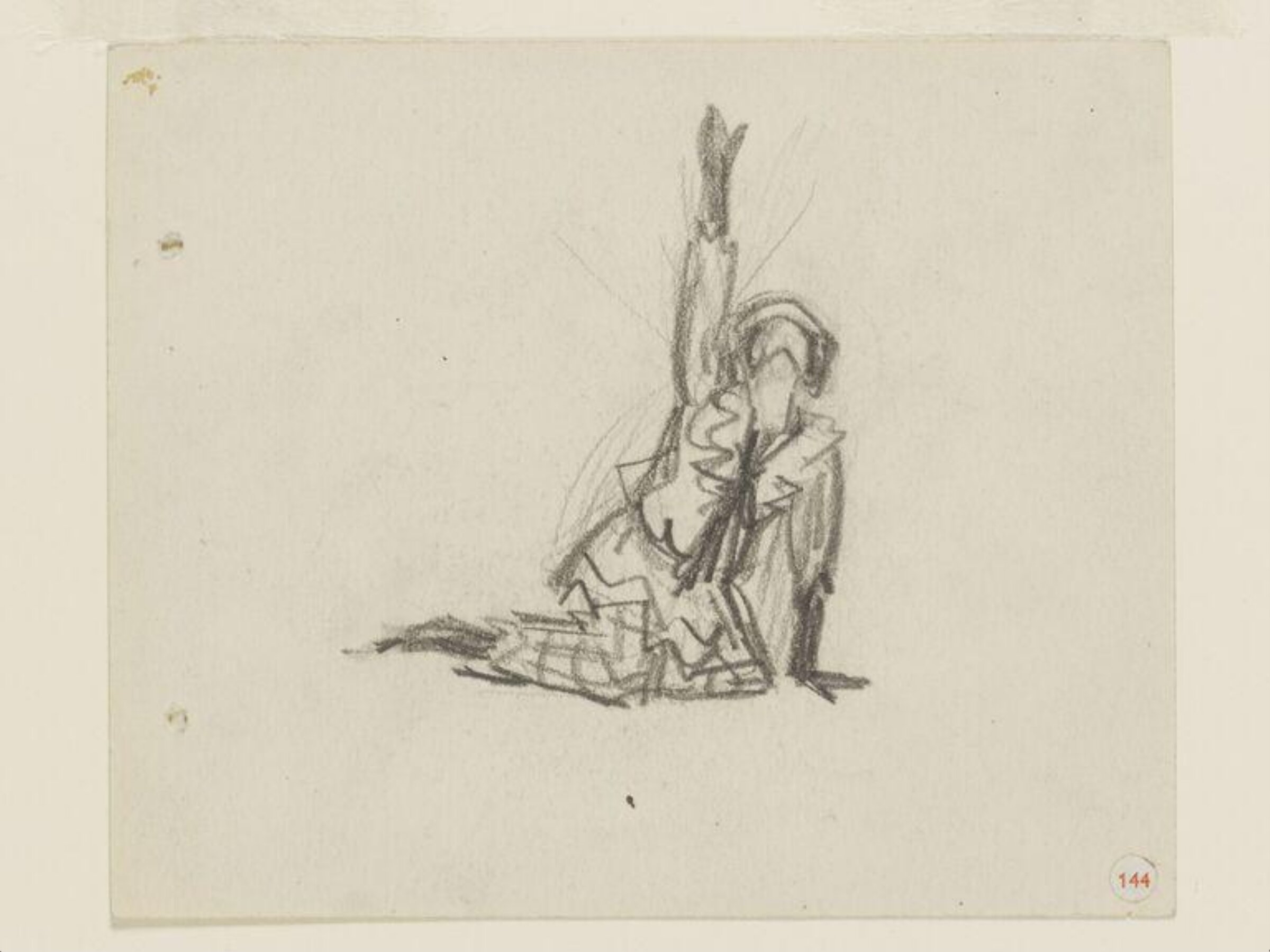 Drawing, Valentine Gross, c 1911