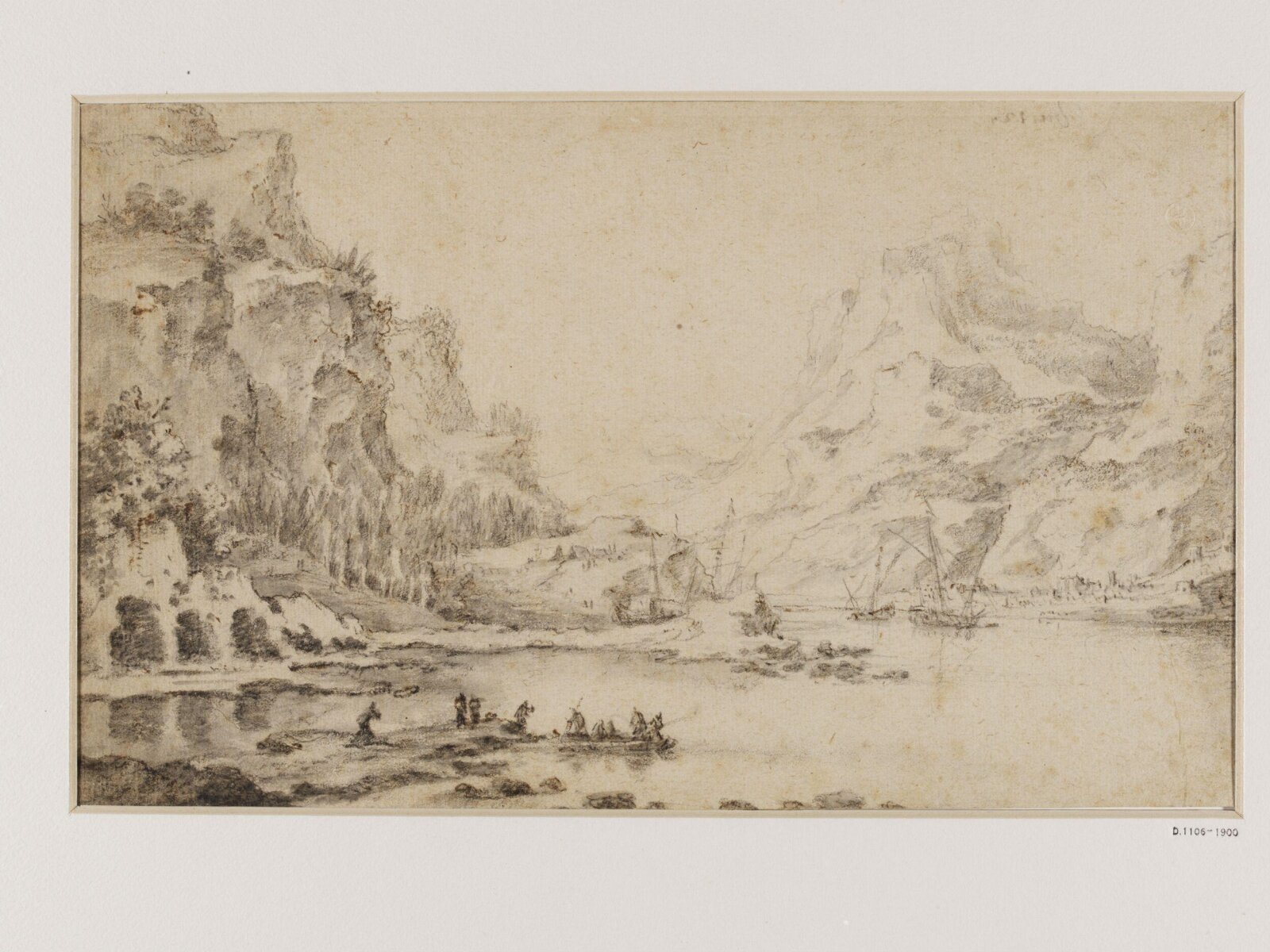 Fantasy Rhine Landscape, mid-late 17th century