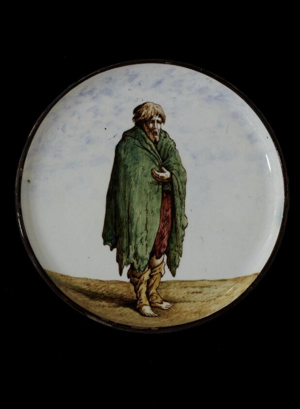 Plate (1870) by Guillaume Philippe Benoist
