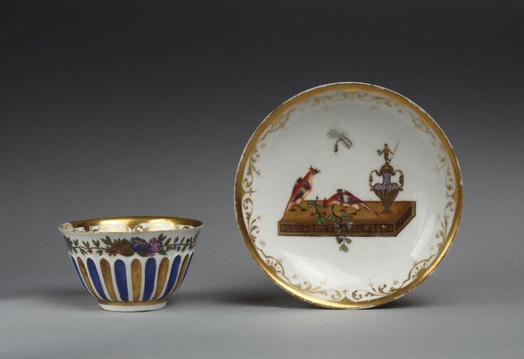Cup and Saucer Metsch, Johann Friedrich V&A Explore The Collections
