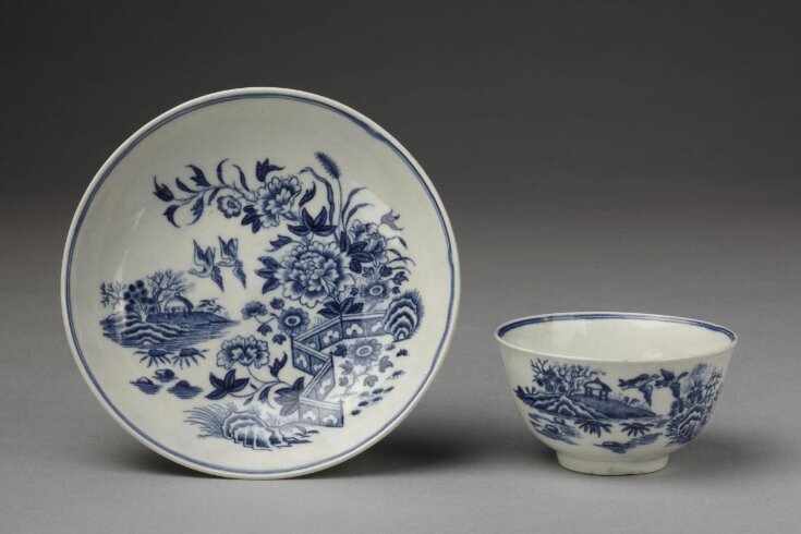 Tea Bowl and Saucer top image