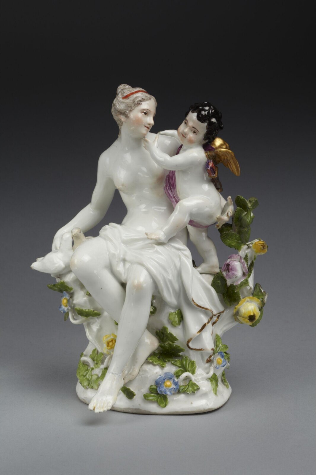 Venus and Cupid, Peter Reinicke, ca. 1747