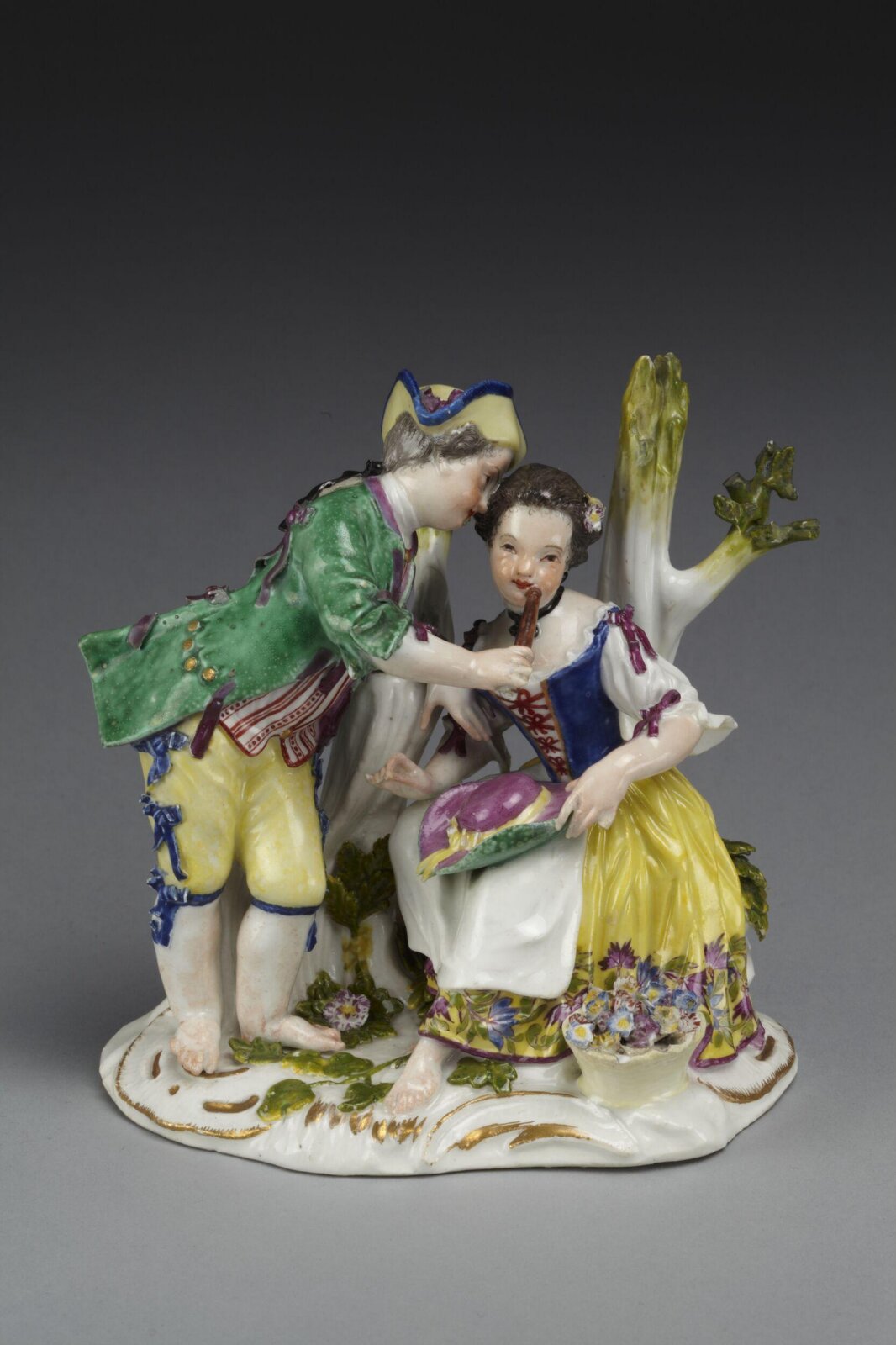 Figure group, Meissen porcelain factory, ca. 1765
