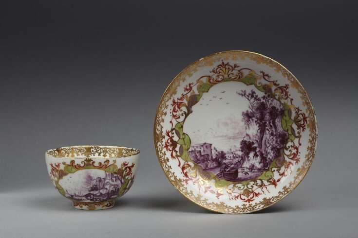 Teacup and Saucer top image