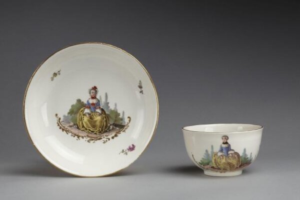 Cup and Saucer | Oettner, Andreas Philipp | V&A Explore The Collections