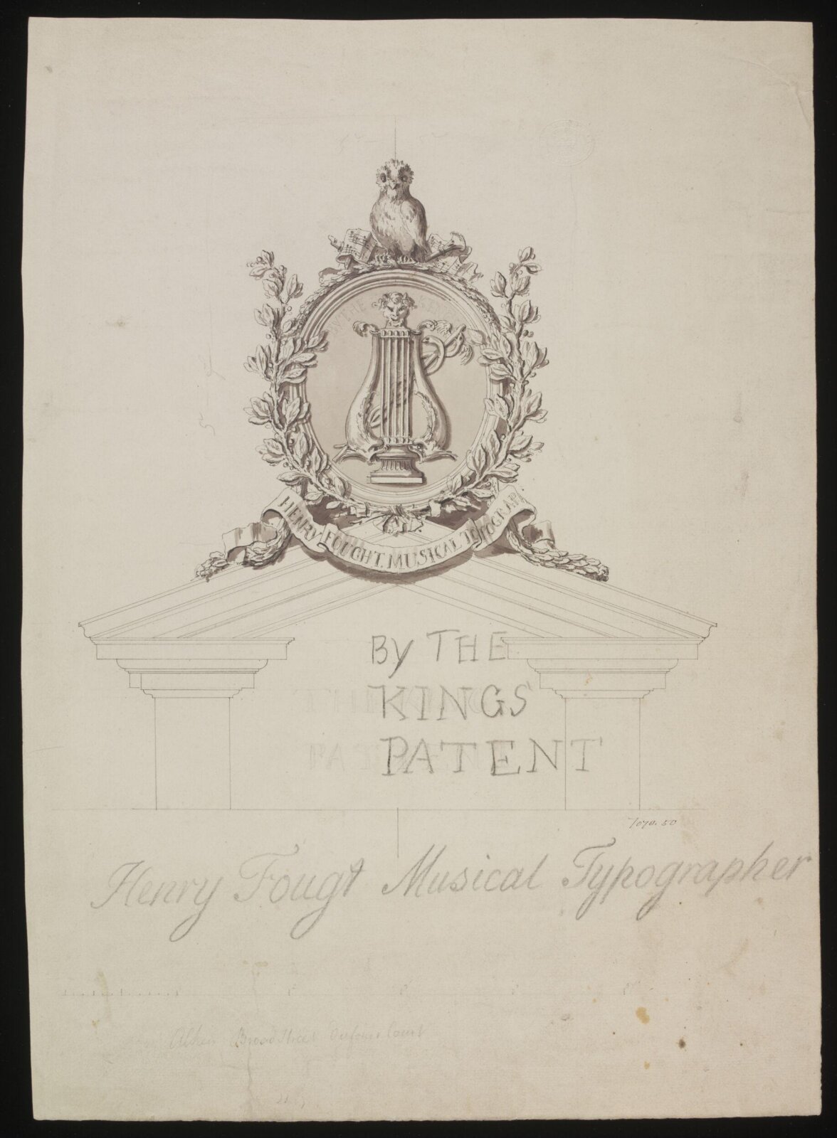 Drawing, William Chambers, 18th century