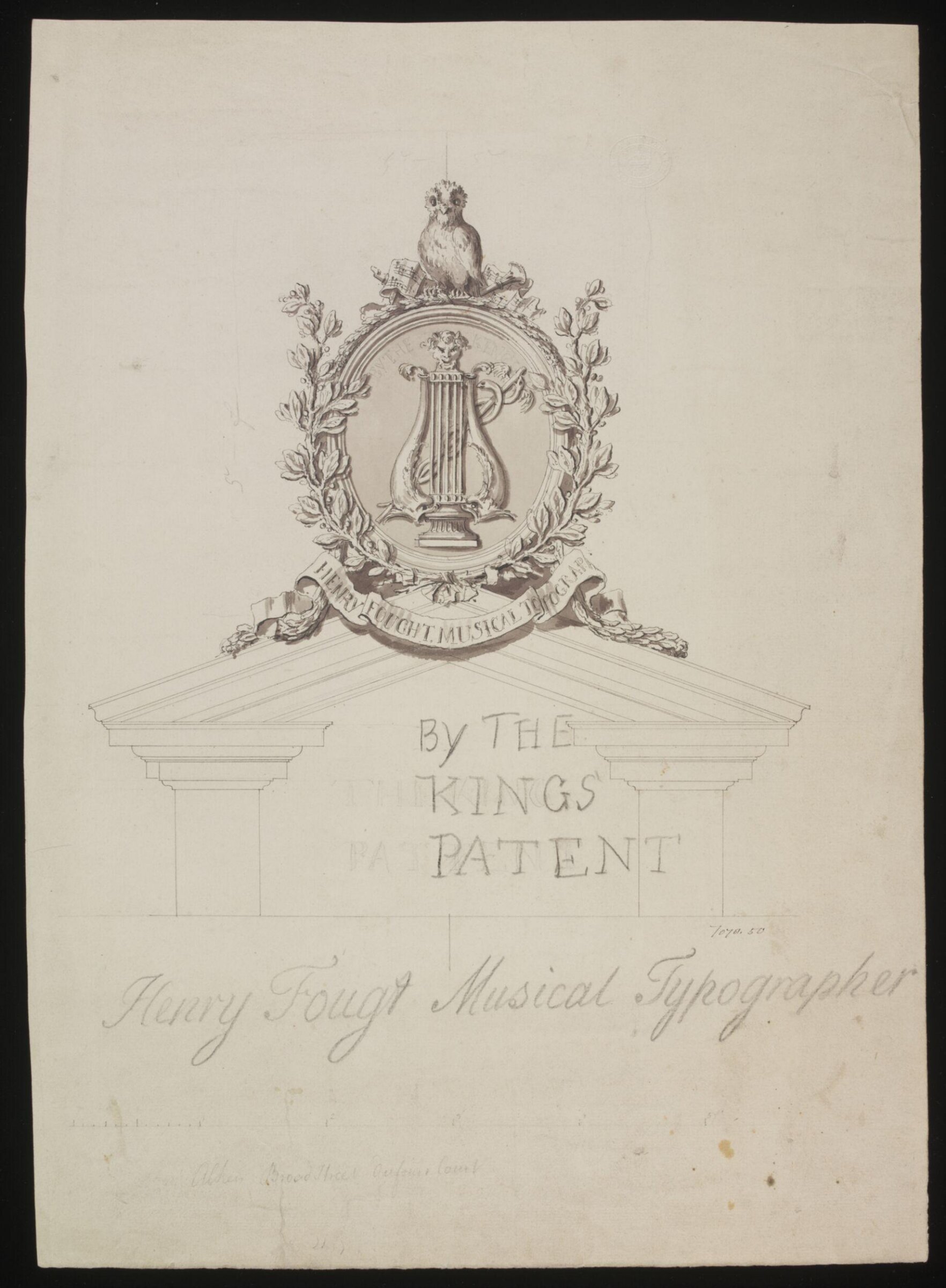 Drawing, William Chambers, 18th century