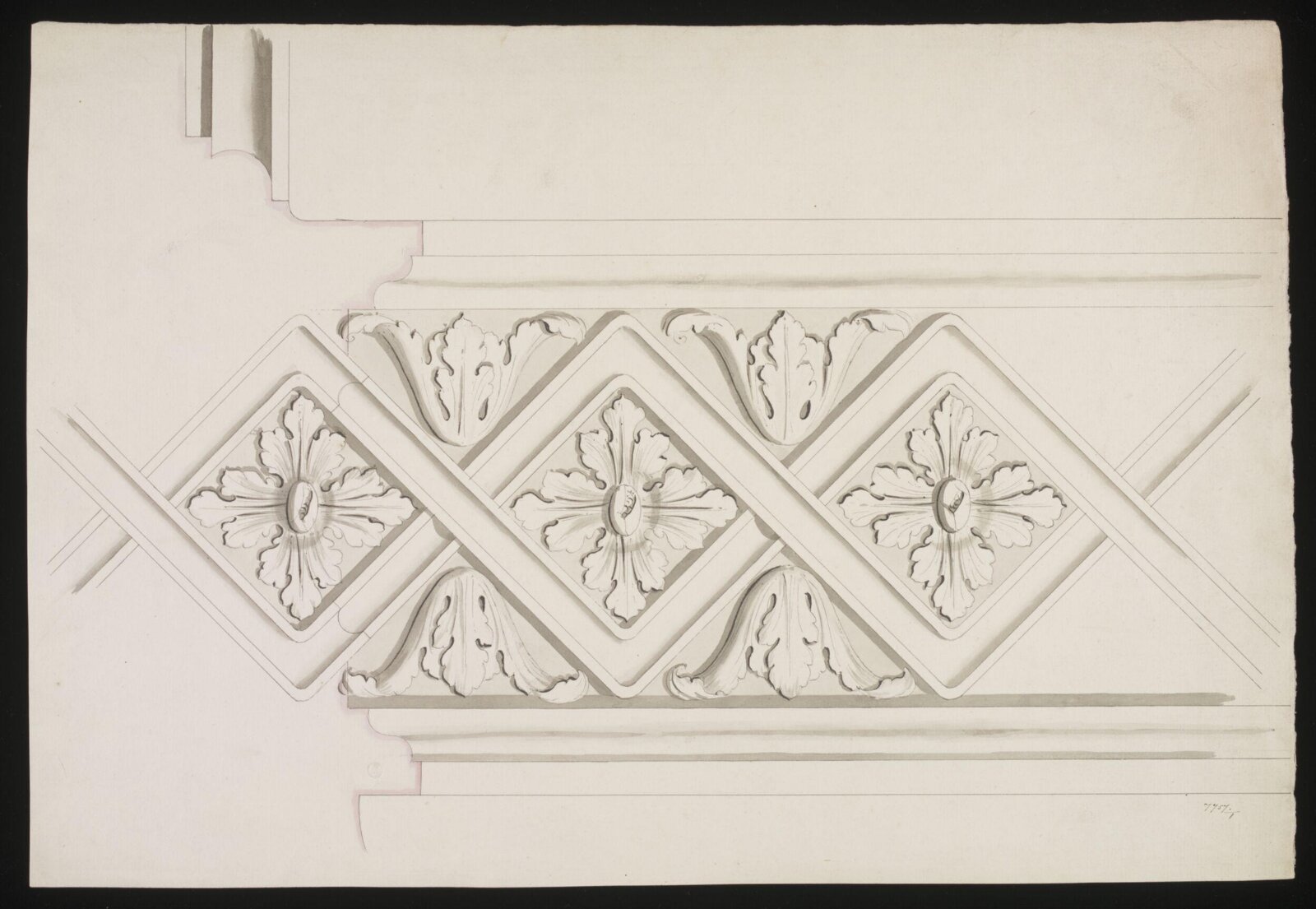 Drawing, William Chambers, 1770s