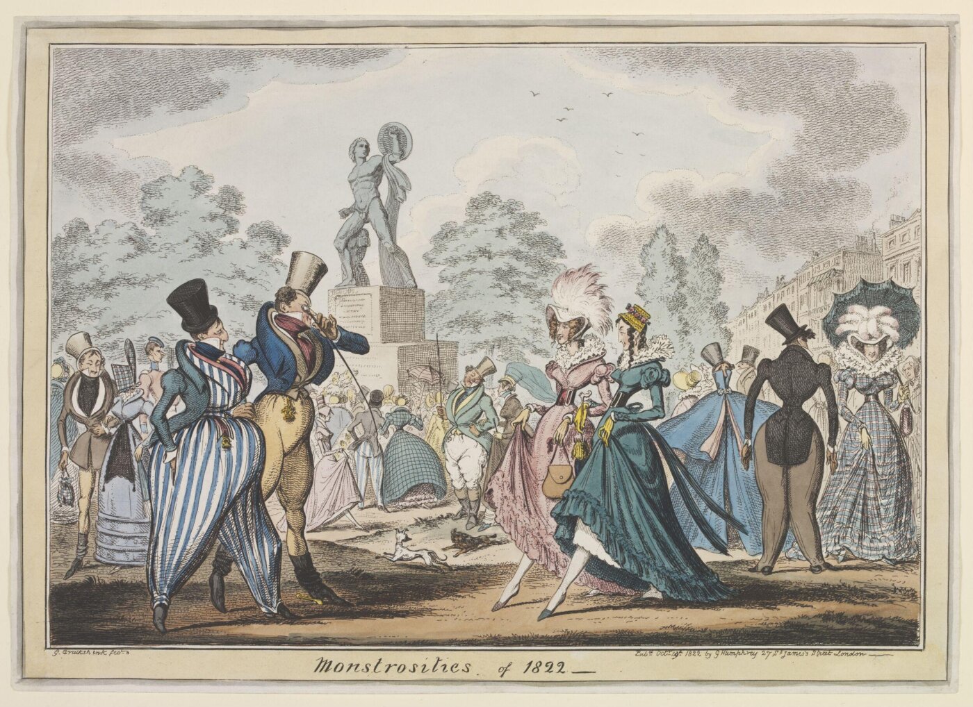 Cruikshank, George, Monstrosities of 1822
