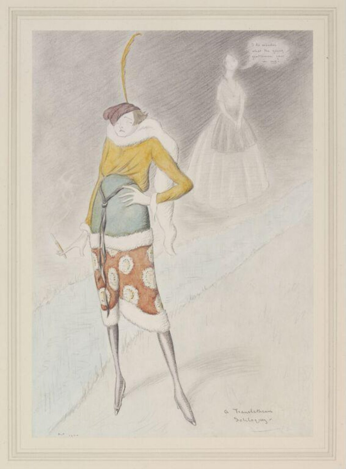 A Translethean soliloquy, Max Beerbohm, 1920