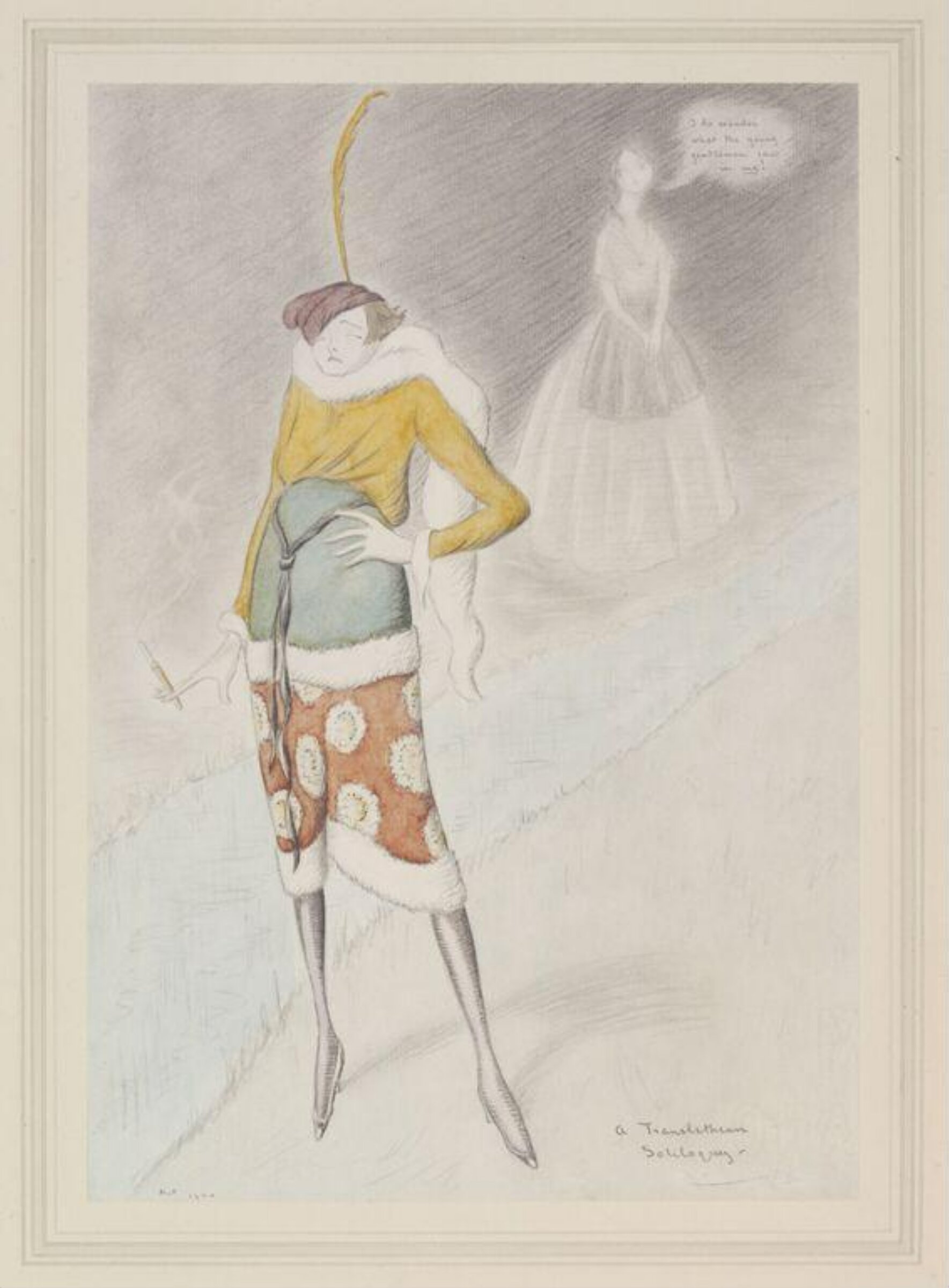 A Translethean soliloquy, Макс Бирбом, 1920