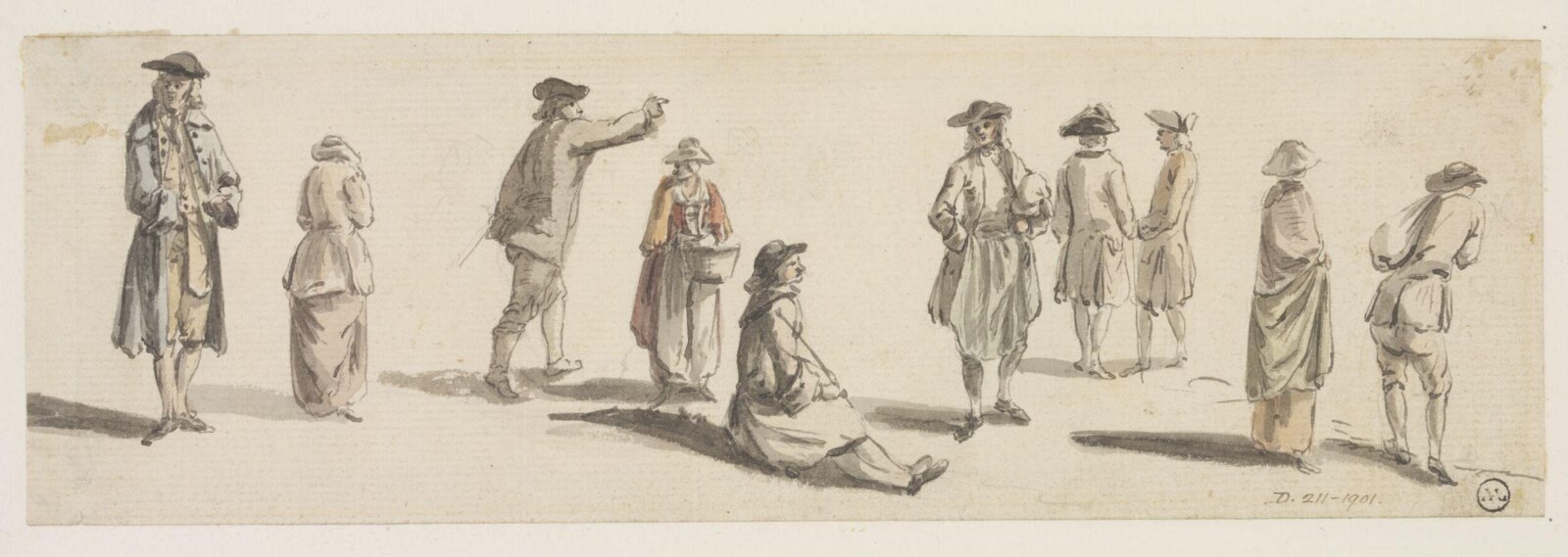 Drawing, Paul Sandby, c. late 18th century