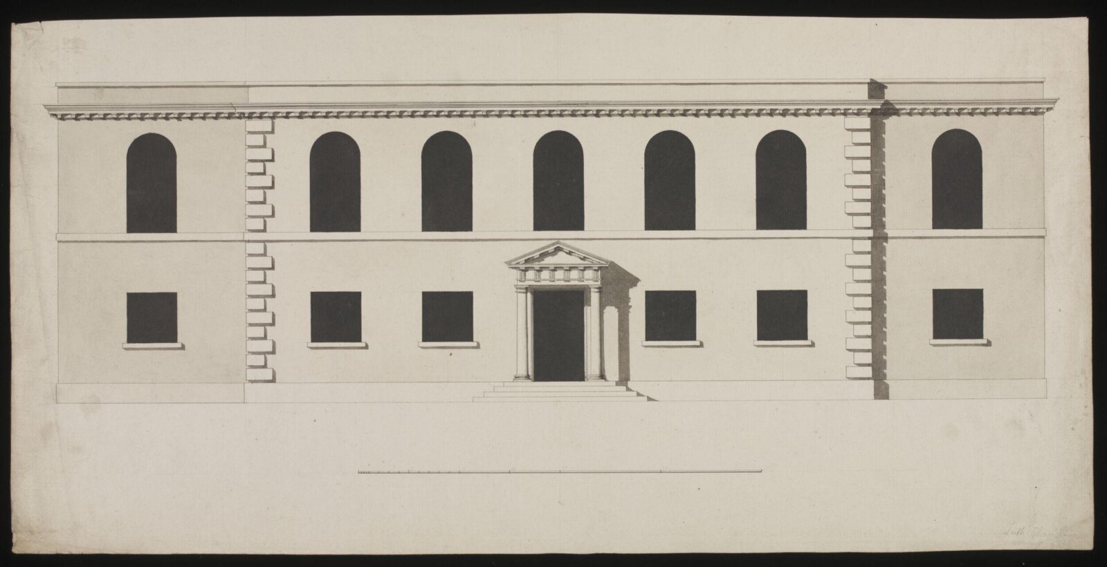 Drawing, William Chambers, 18th century