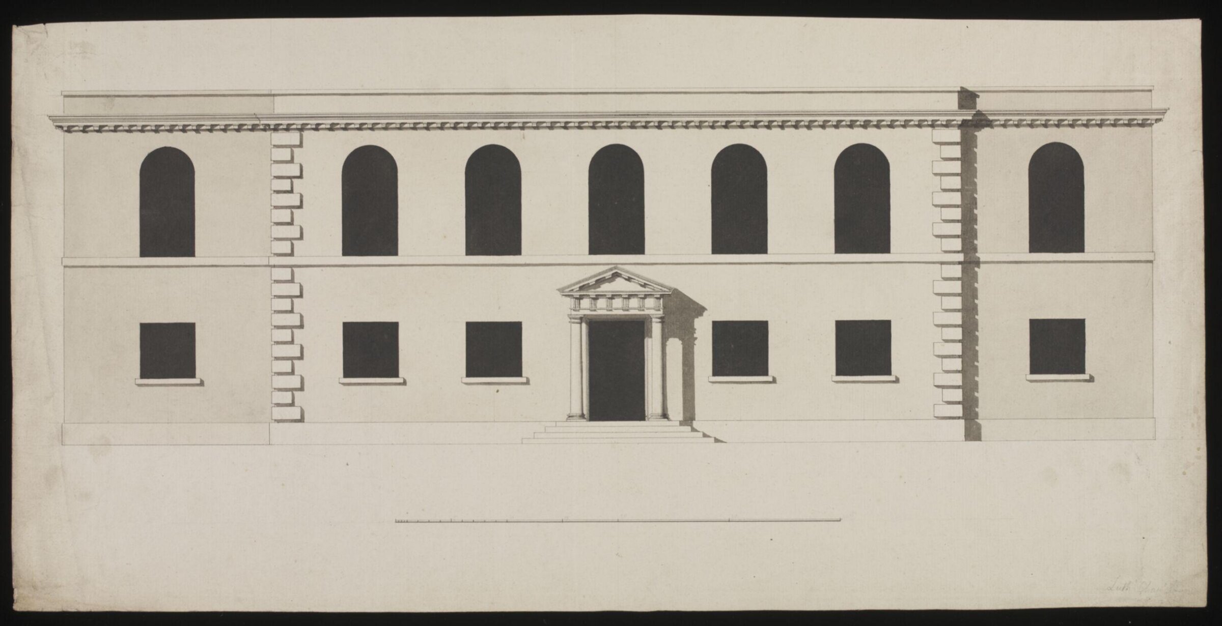 Drawing, William Chambers, 18th century