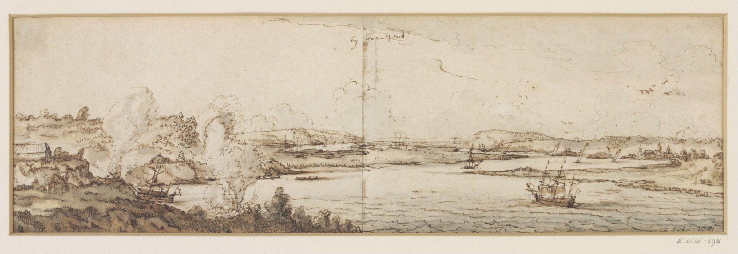 Drawing, Francis Place, c. 1670s-1700