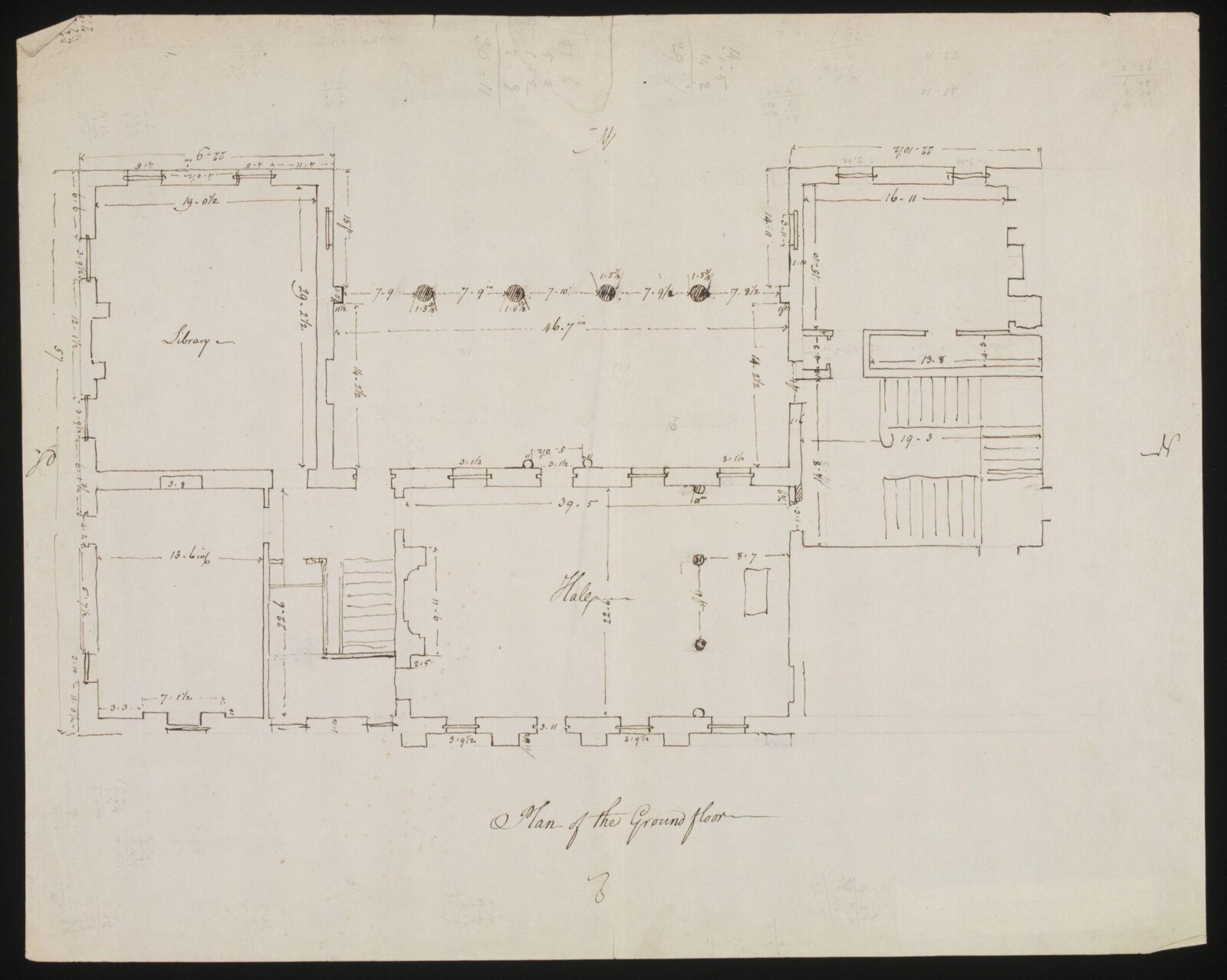 Drawing, William Chambers, 18th century