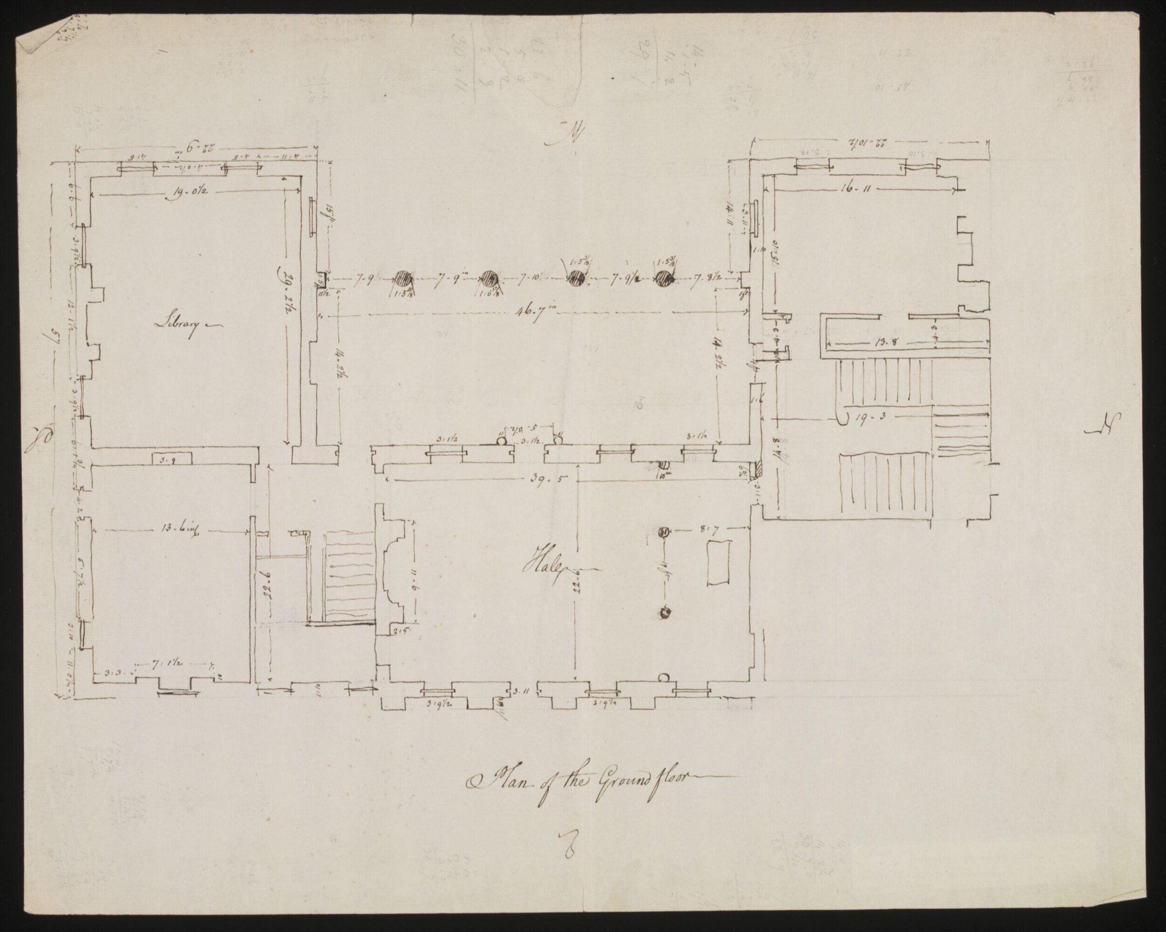 Drawing, William Chambers, 18th century