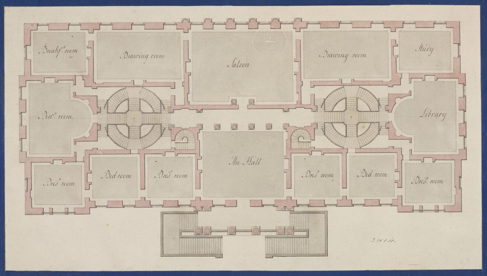 Drawing, William Chambers, 18th century