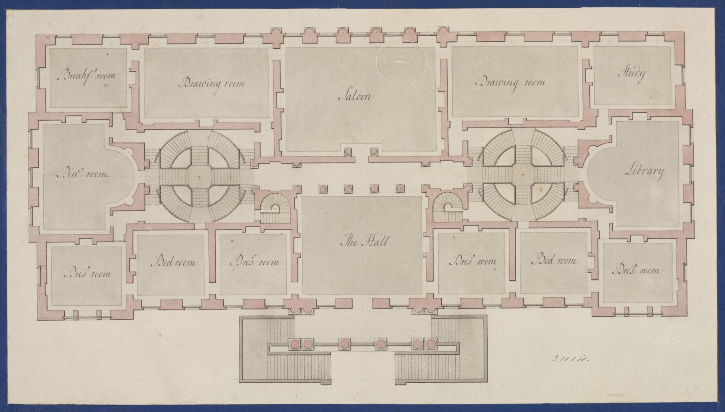 Drawing, William Chambers, 18th century