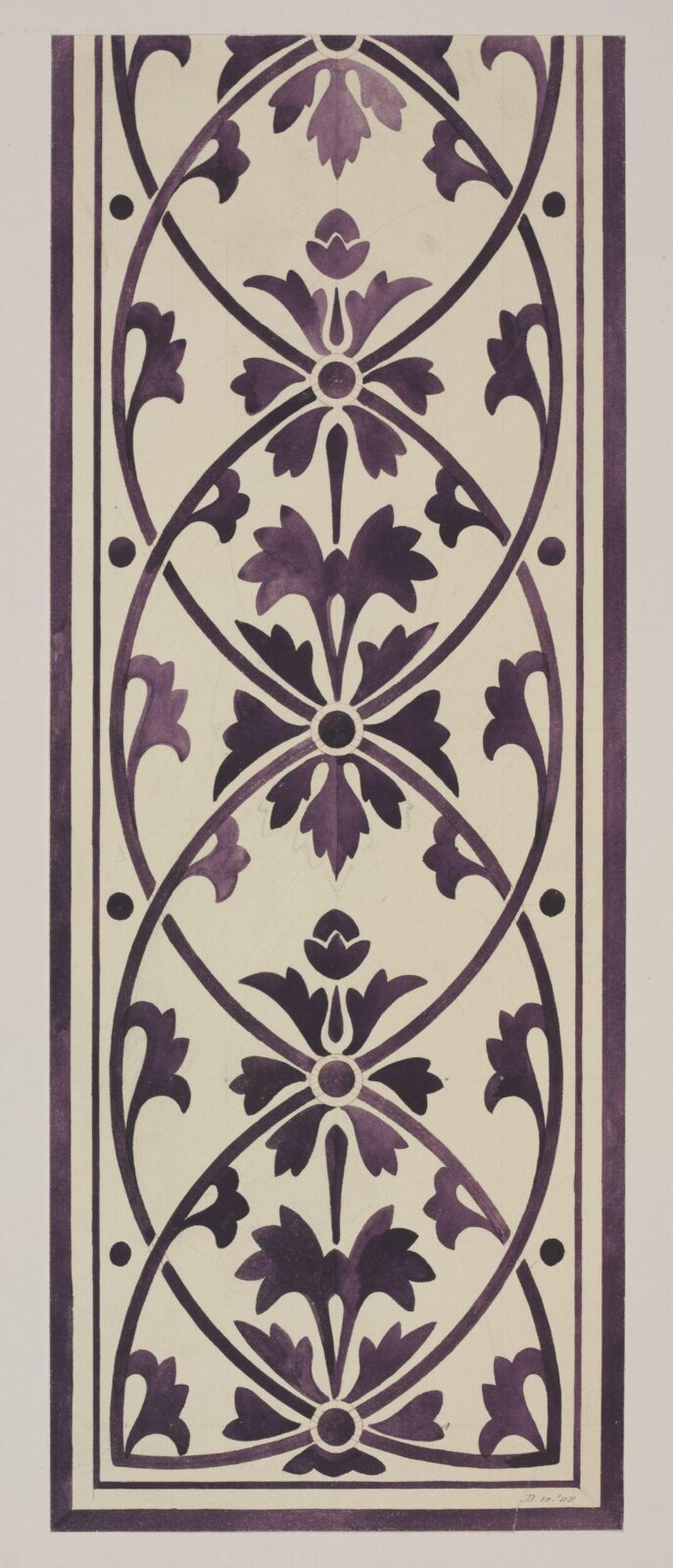 Drawing, Owen Jones, 19th century