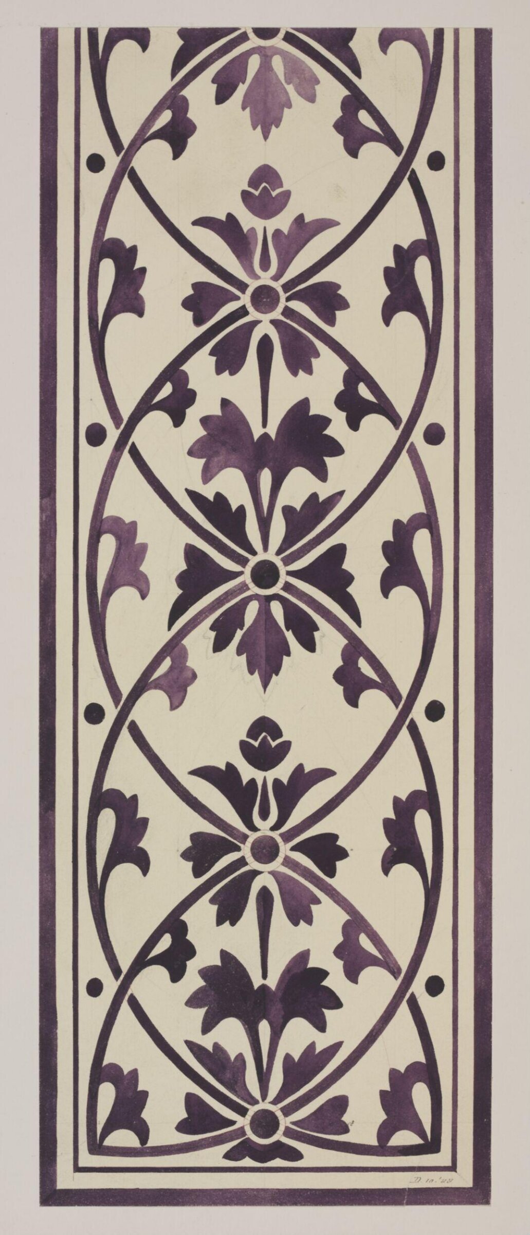 Drawing, Owen Jones, 19th century