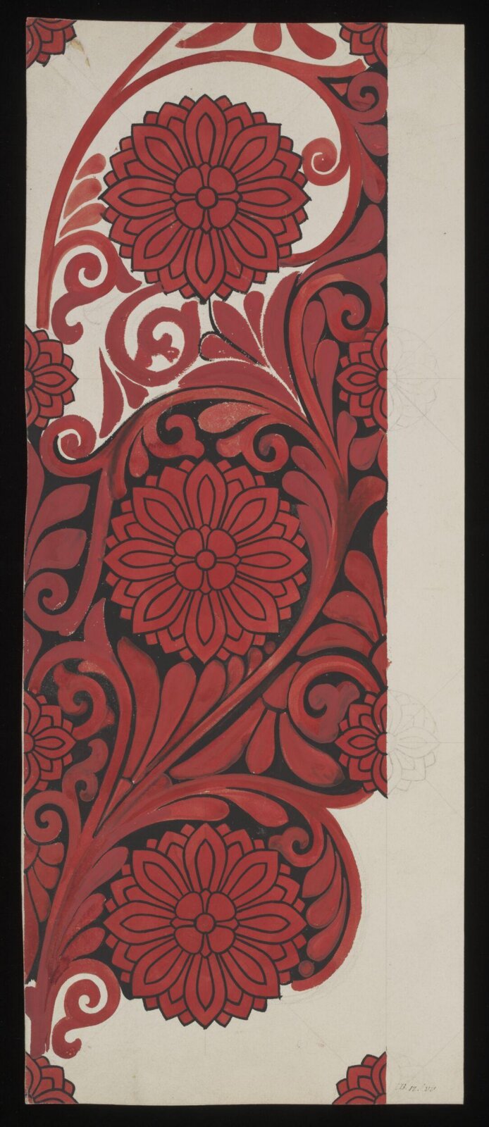 Drawing, Owen Jones, 19th century