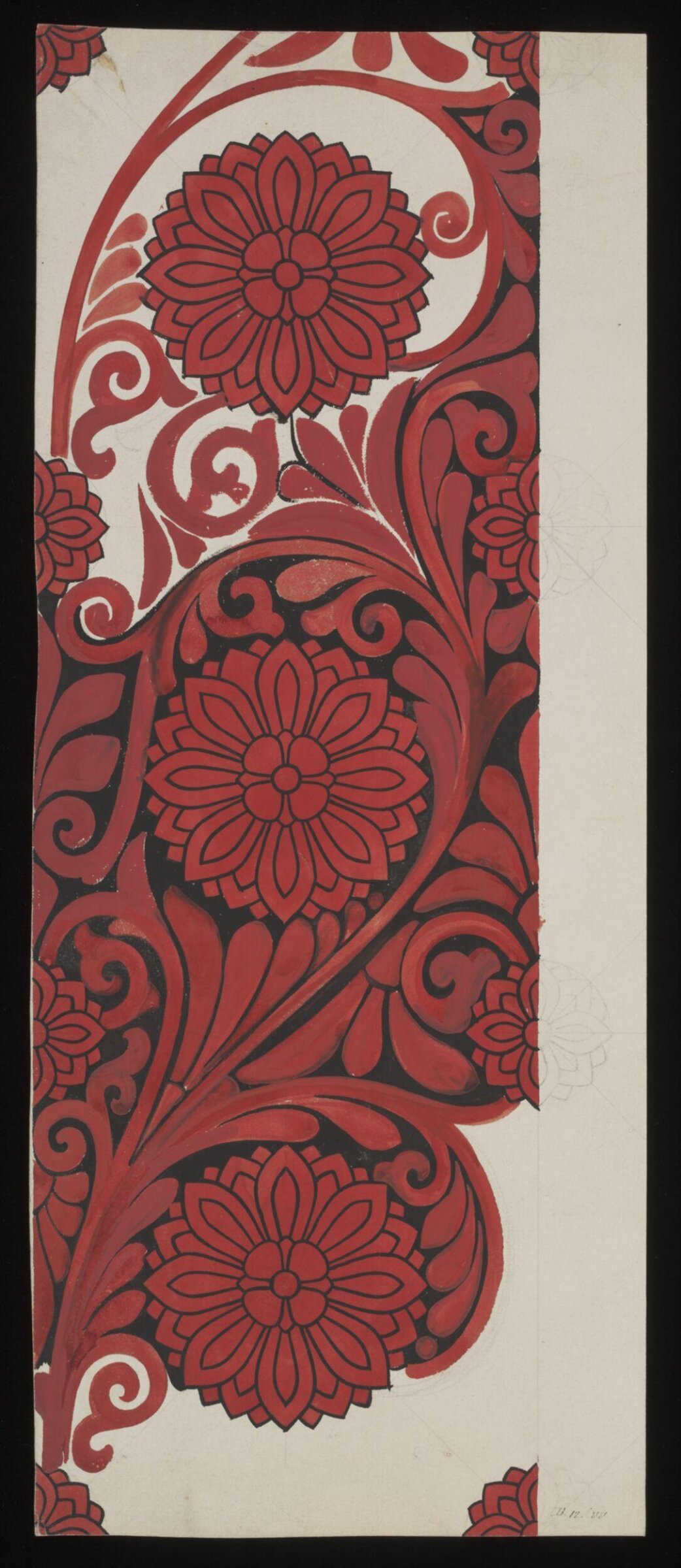 Drawing, Owen Jones, 19th century