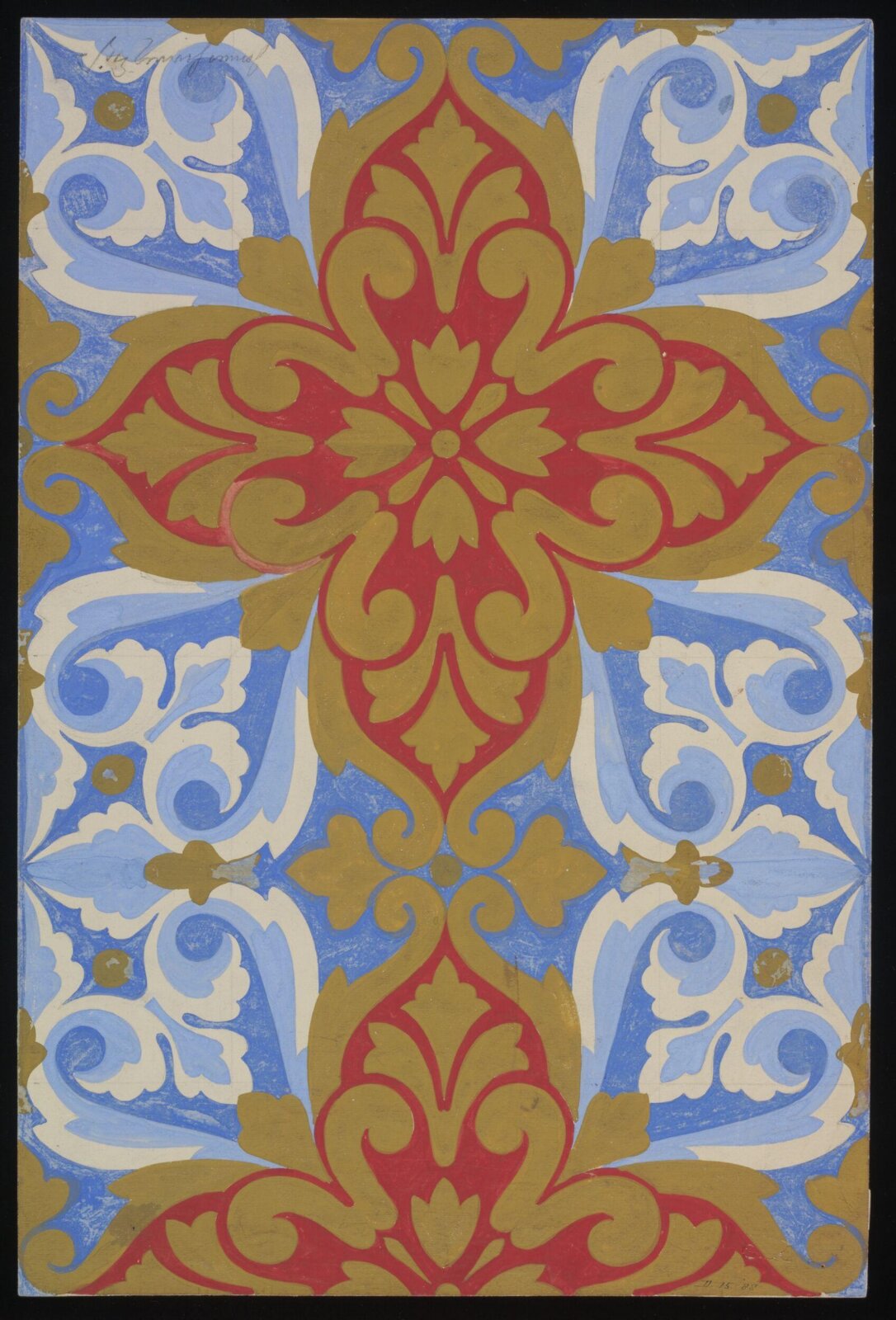 Drawing, Owen Jones, 19th century
