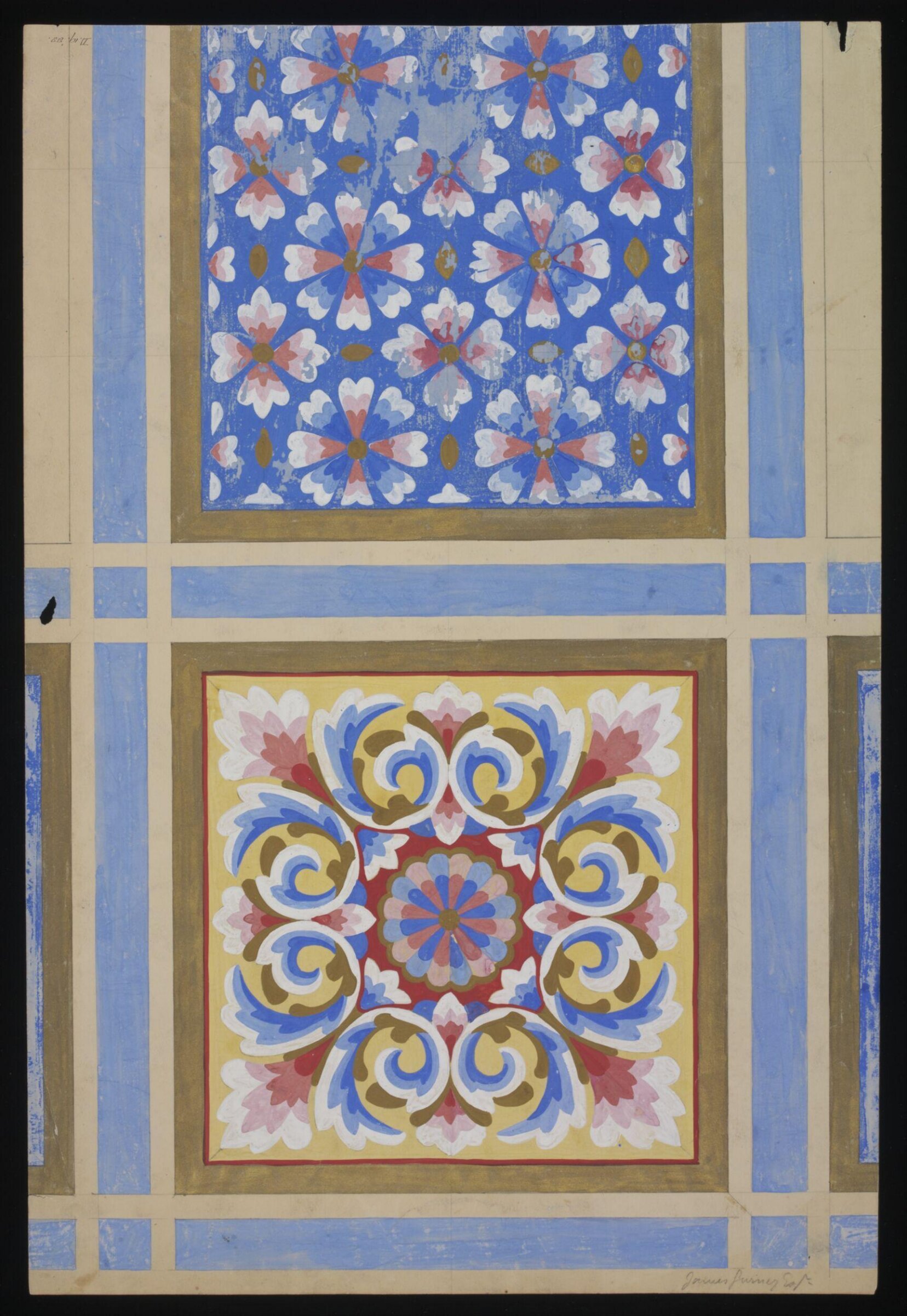 Drawing, Owen Jones, 19th century