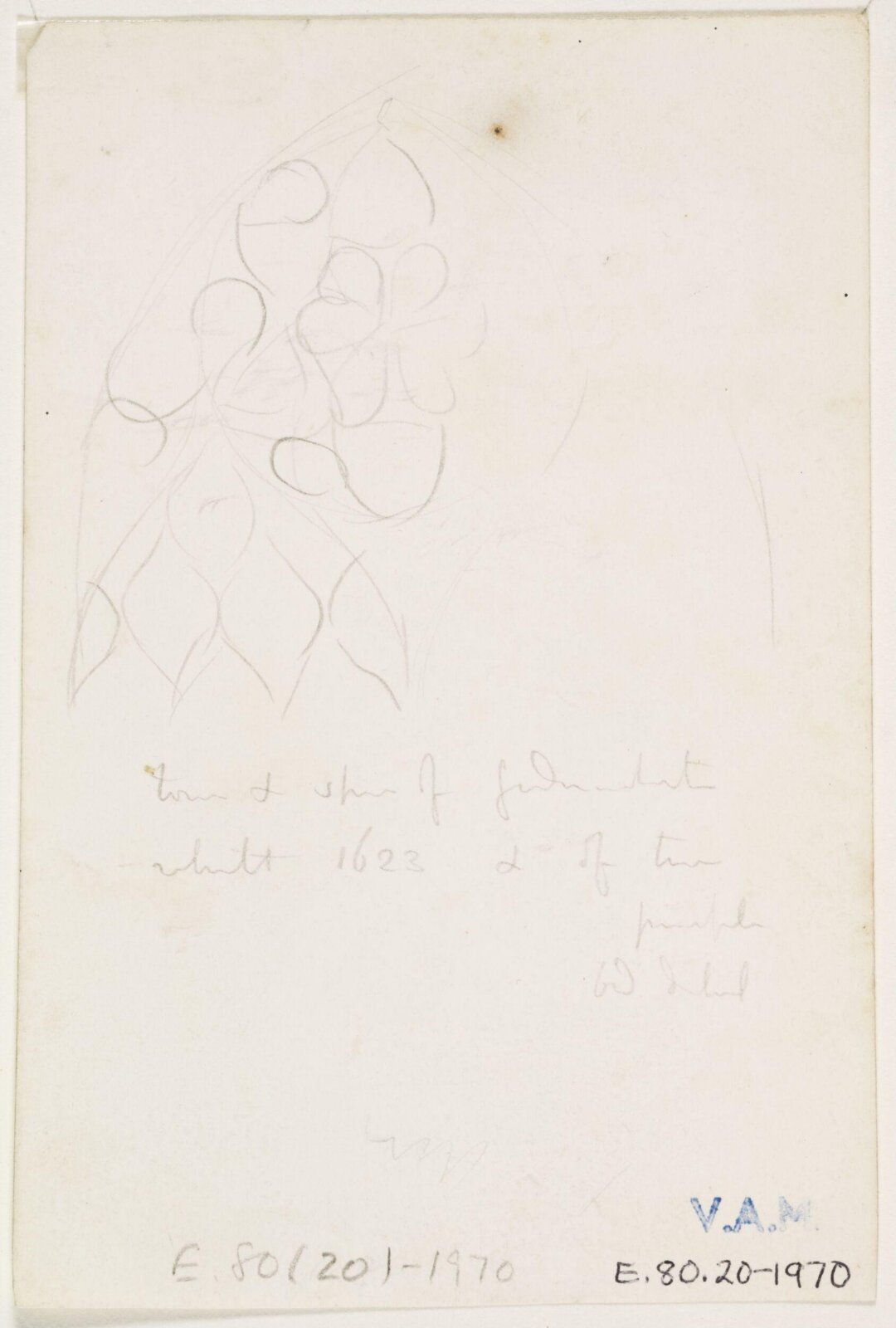 Drawing, A.W.N. Pugin, 1840-52