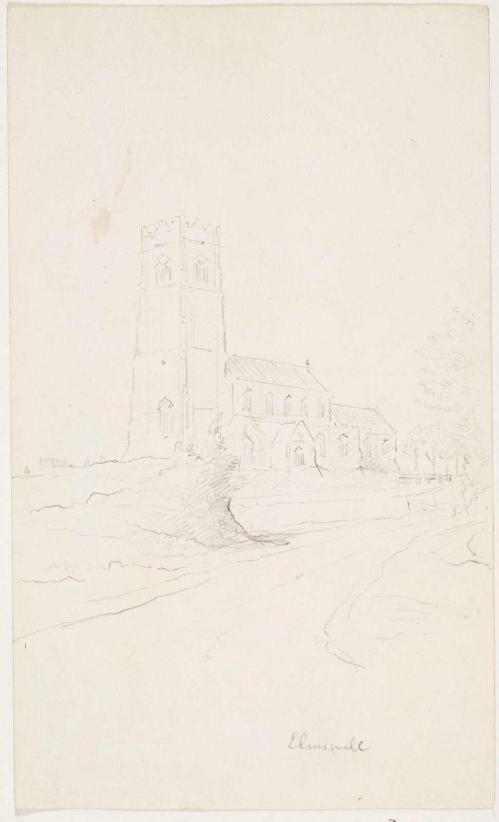 Drawing, A.W.N. Pugin, 1840-52